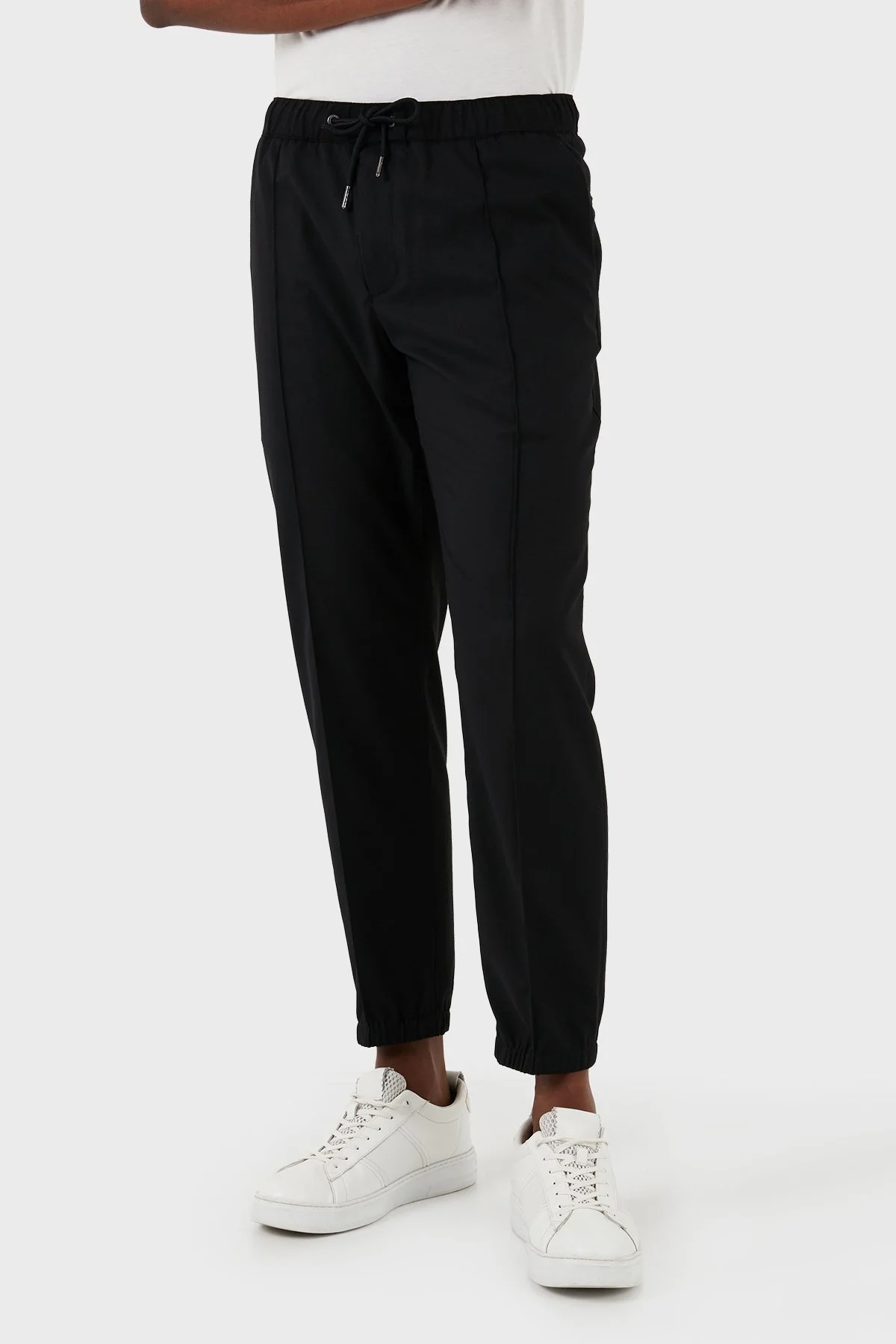 Armani Exchange Regular Fit Jogger Erkek Pantolon 8NZPP2 ZNPMZ 1200 SİYAH - 10