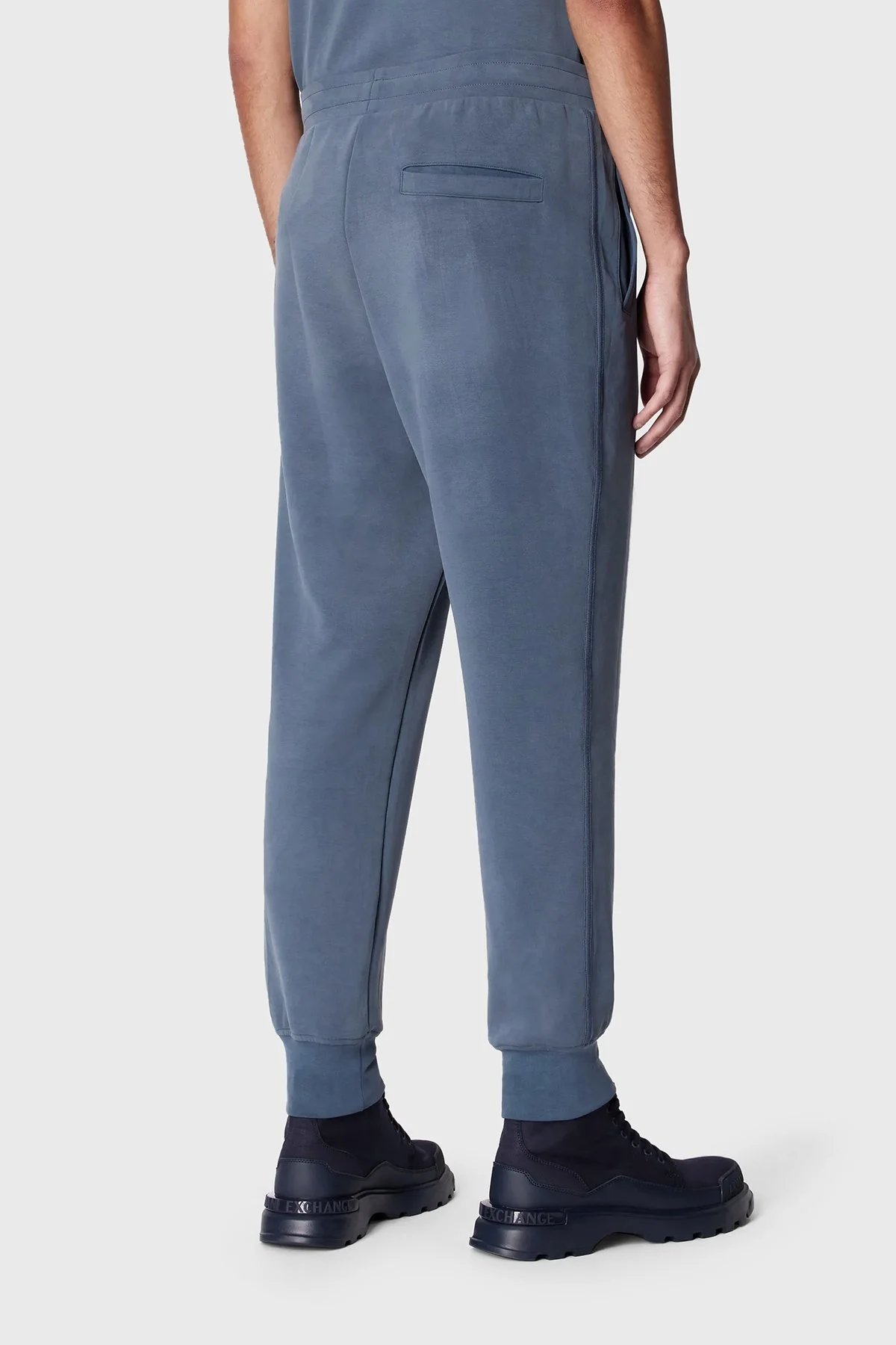 Armani Exchange Regular Fit Jogger Spor Erkek Pantolon 3DZPAA ZJUBZ 45AM MAVİ - 2