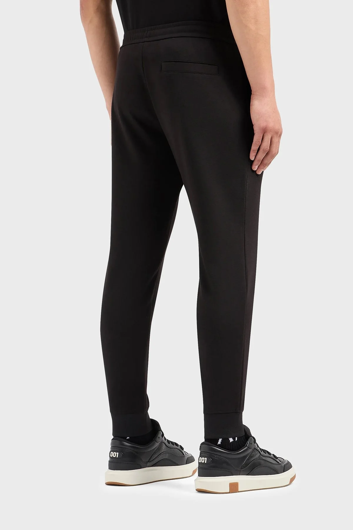 Armani Exchange Regular Fit Jogger Spor Erkek Pantolon 3DZPSA Z9N1Z 1200 SİYAH - 3