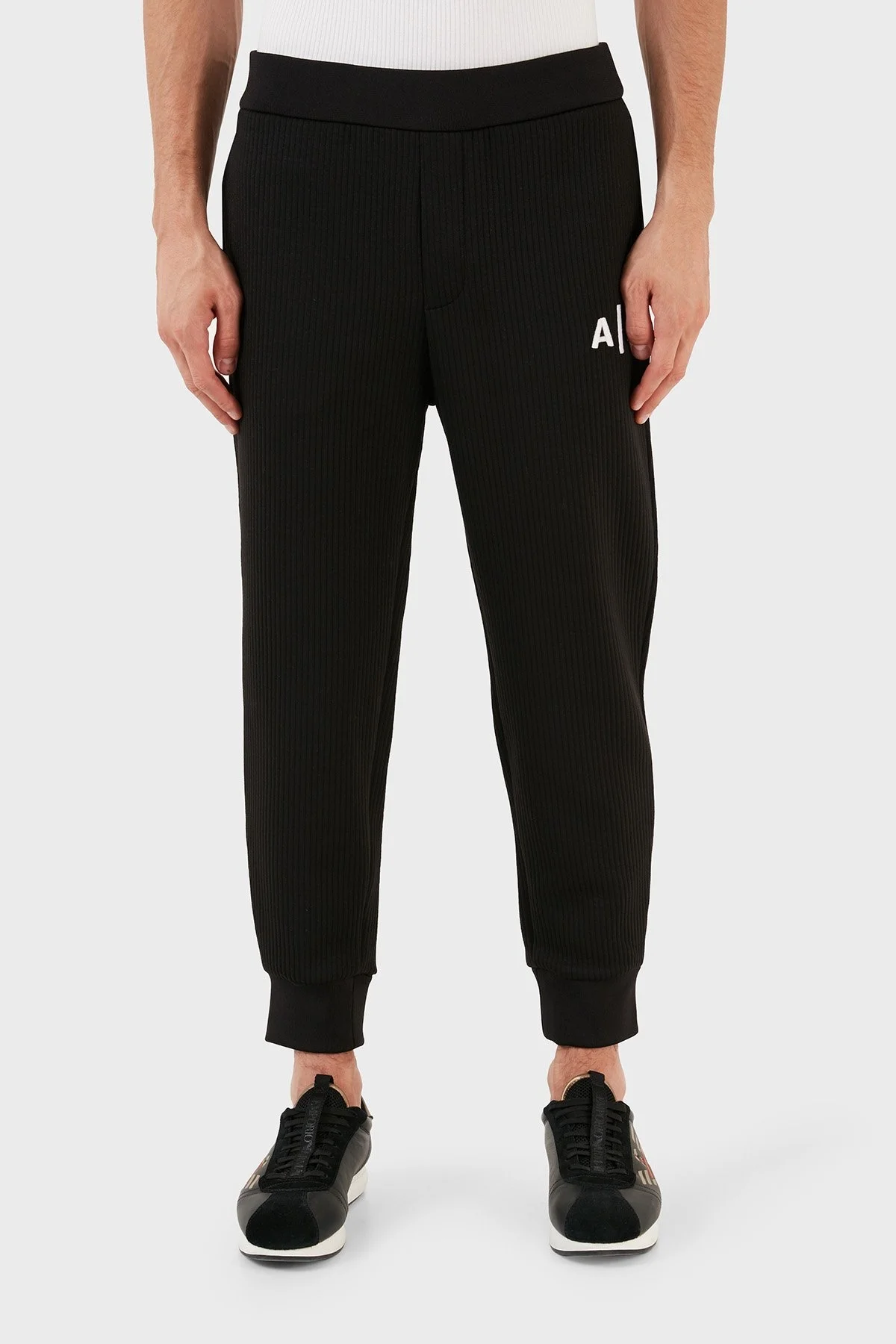 Armani Exchange Regular Fit Jogger Spor Erkek Pantolon 6RZPJA ZJDNZ 1200 SİYAH - 2
