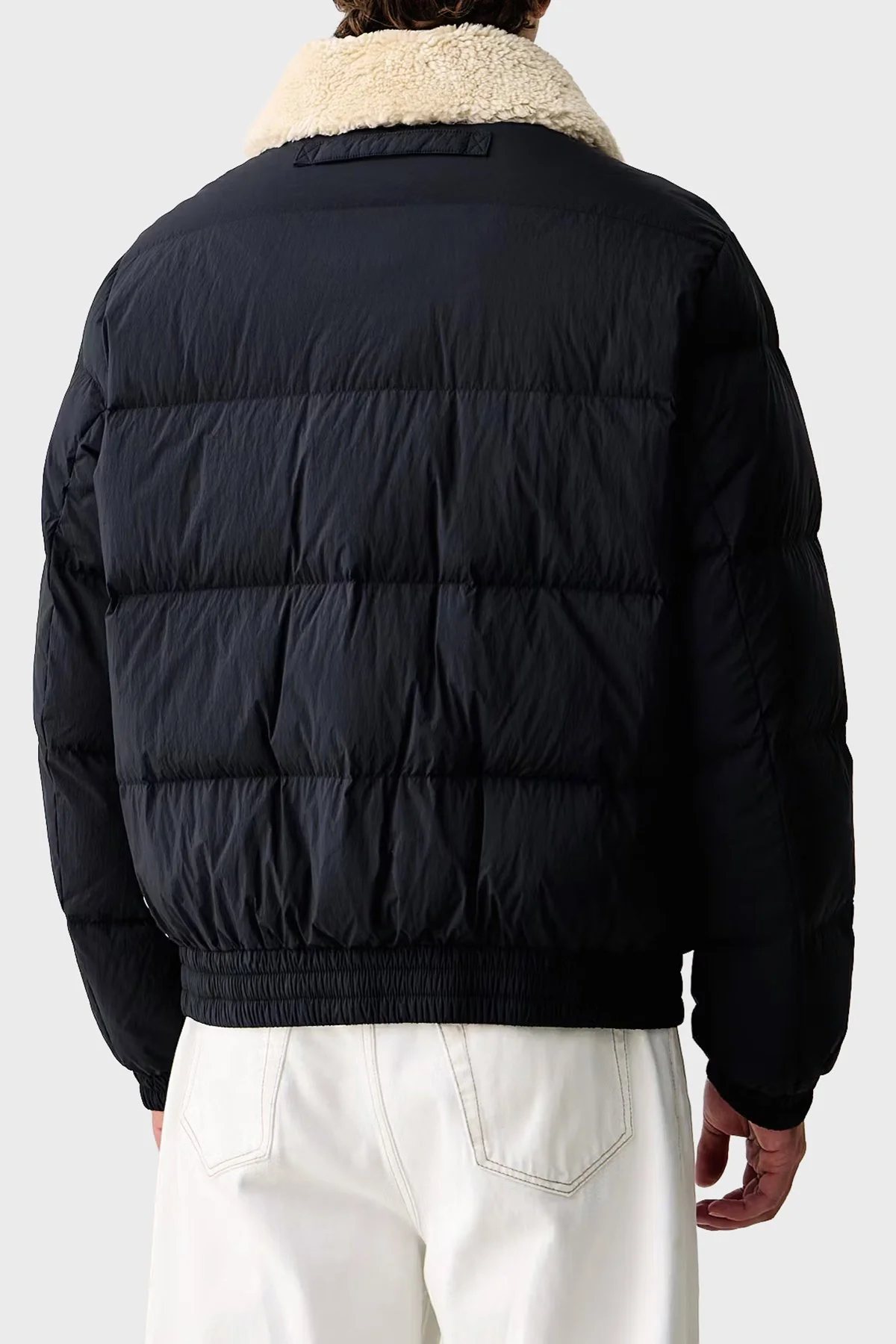 Armani Exchange Regular Fit Kapitoneli Klasik Yaka Erkek Mont XM003325 AF27210 UB101 Lacivert - 3