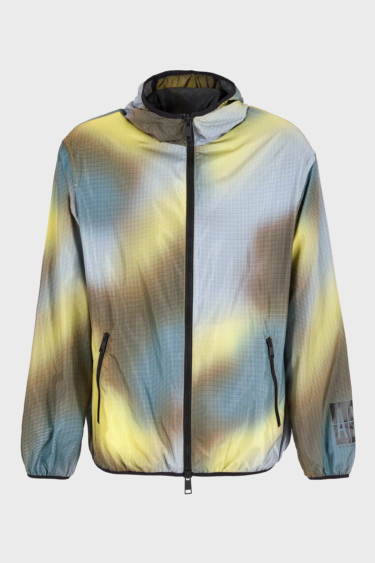 Armani Exchange Regular Fit Kapüşonlu Mevsimlik Erkek Mont 3DZB21 ZNKRZ 7600 SARI - 4