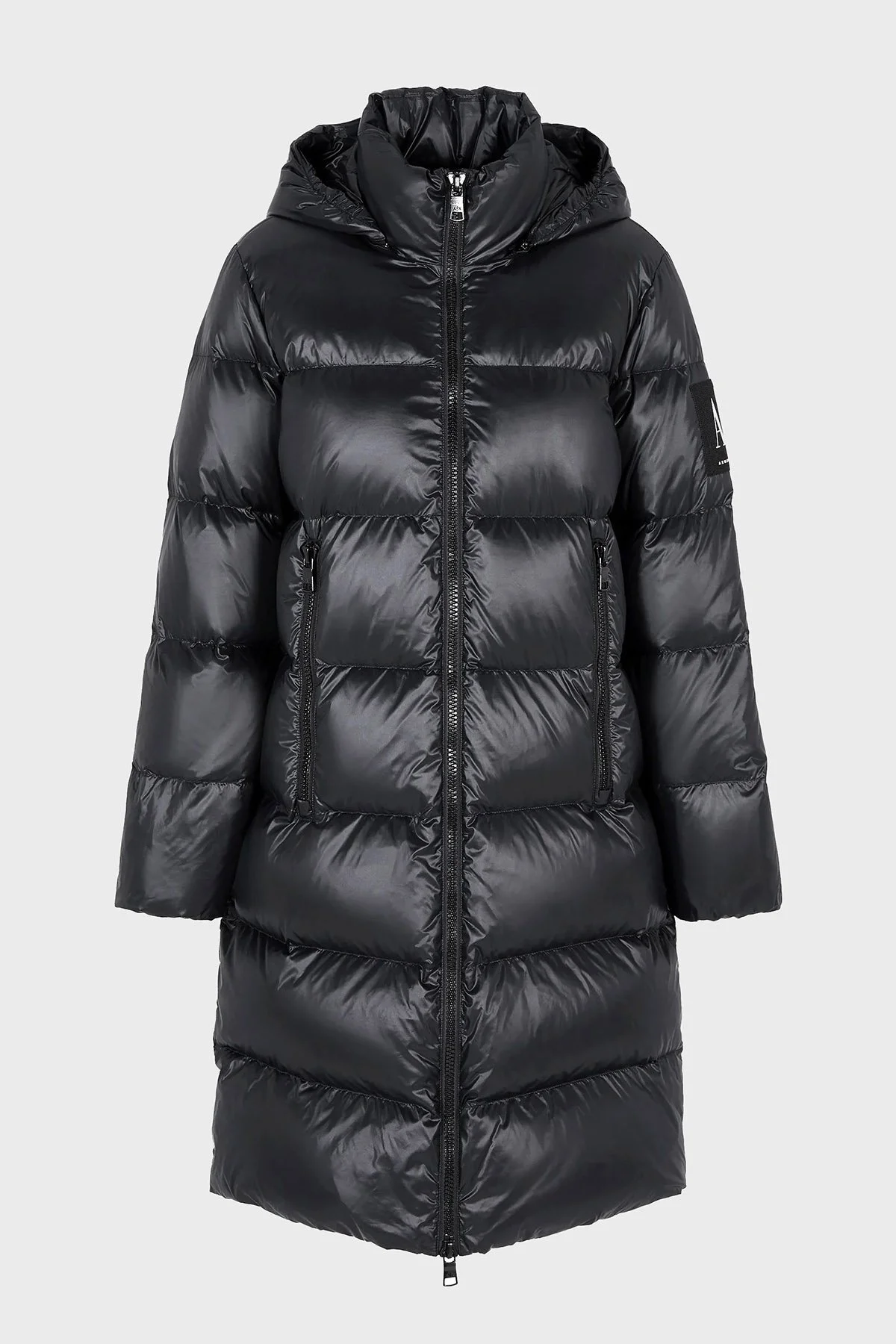 Armani Exchange Regular Fit Kapüşonlu Yaka Bayan Mont XW000251 AF10860 UC001 SİYAH - 5