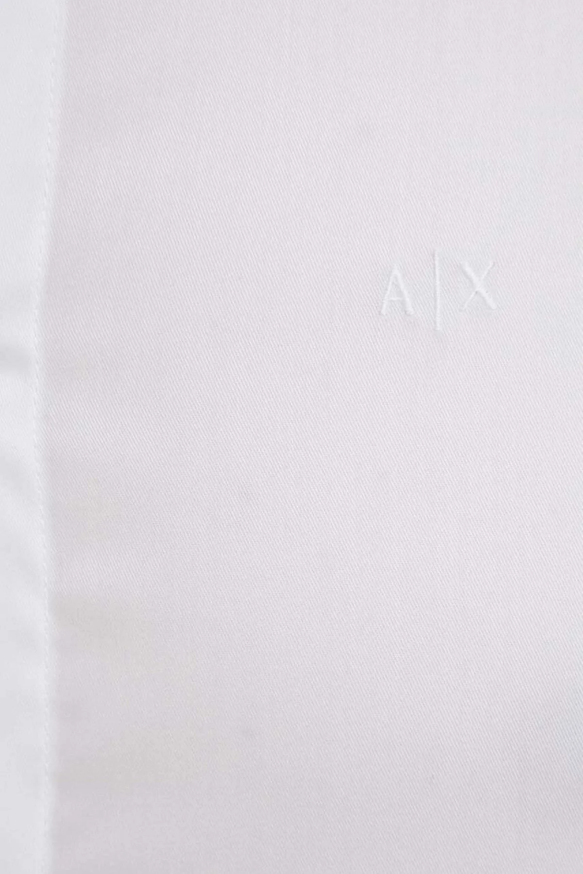 Armani Exchange Regular Fit Kısa Kollu Erkek Gömlek 8NZC51 ZNYXZ 1100 BEYAZ - 5