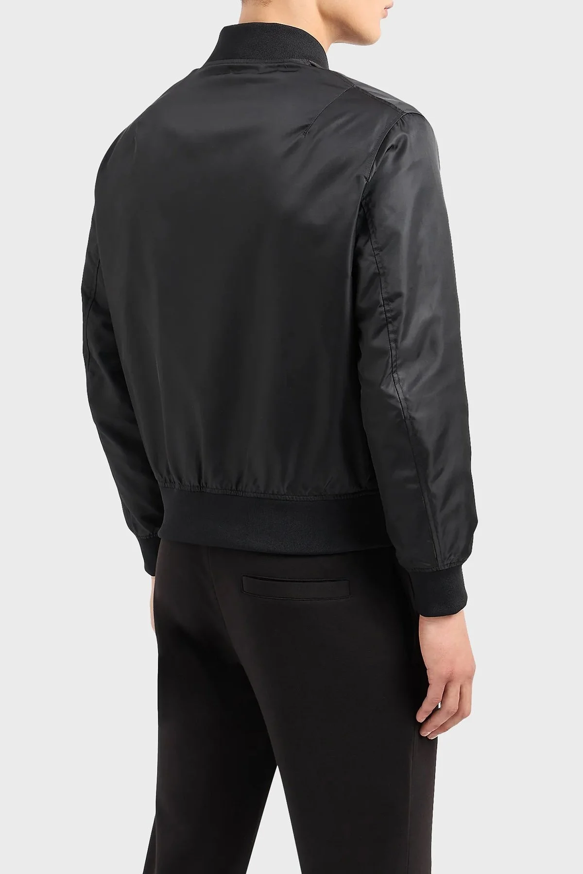 Armani Exchange Regular Fit Kolej Yaka Bomber Erkek Mont 3DZBSA ZNUBZ 1200 SİYAH - 2