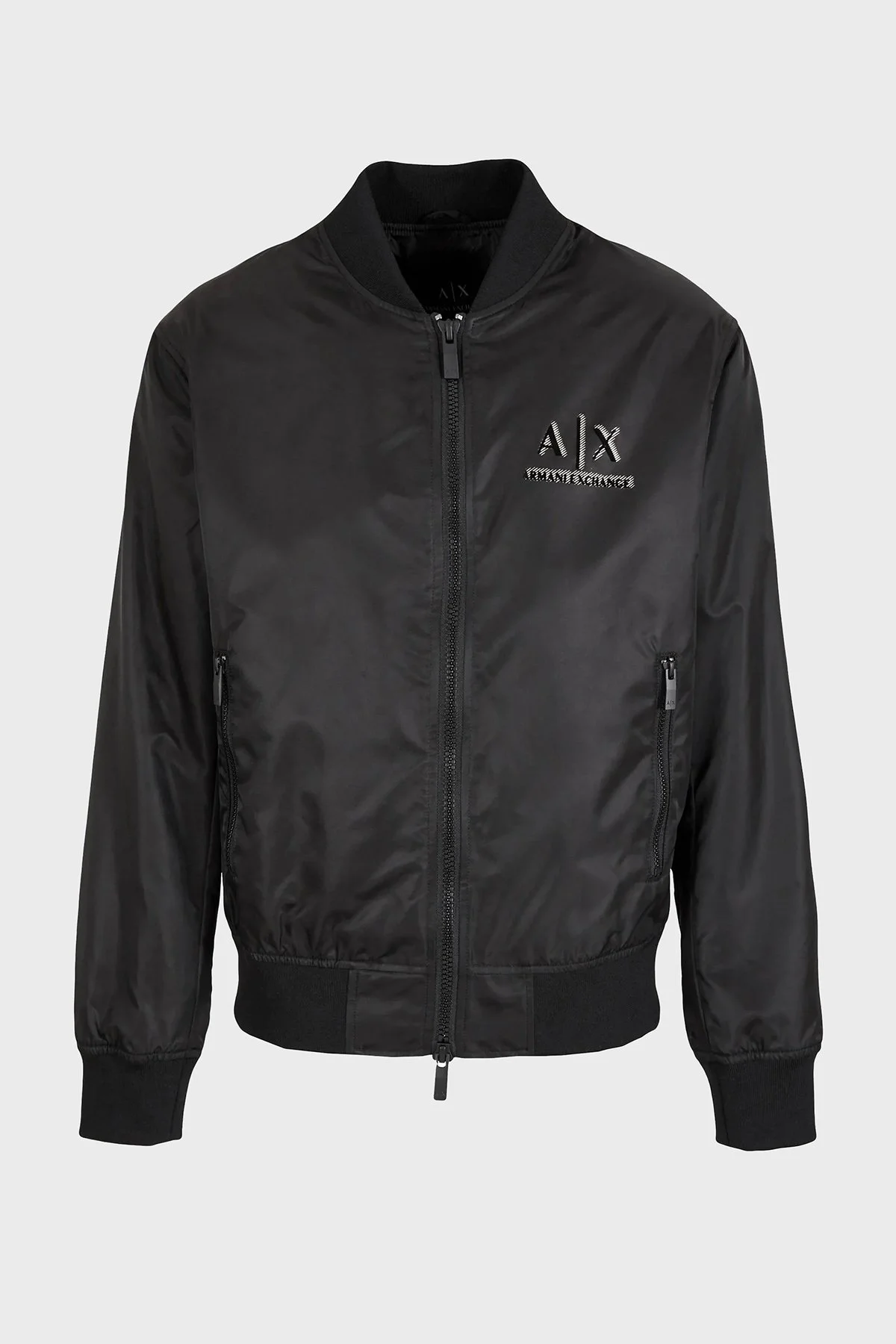 Armani Exchange Regular Fit Kolej Yaka Bomber Erkek Mont 3DZBSA ZNUBZ 1200 SİYAH - 5