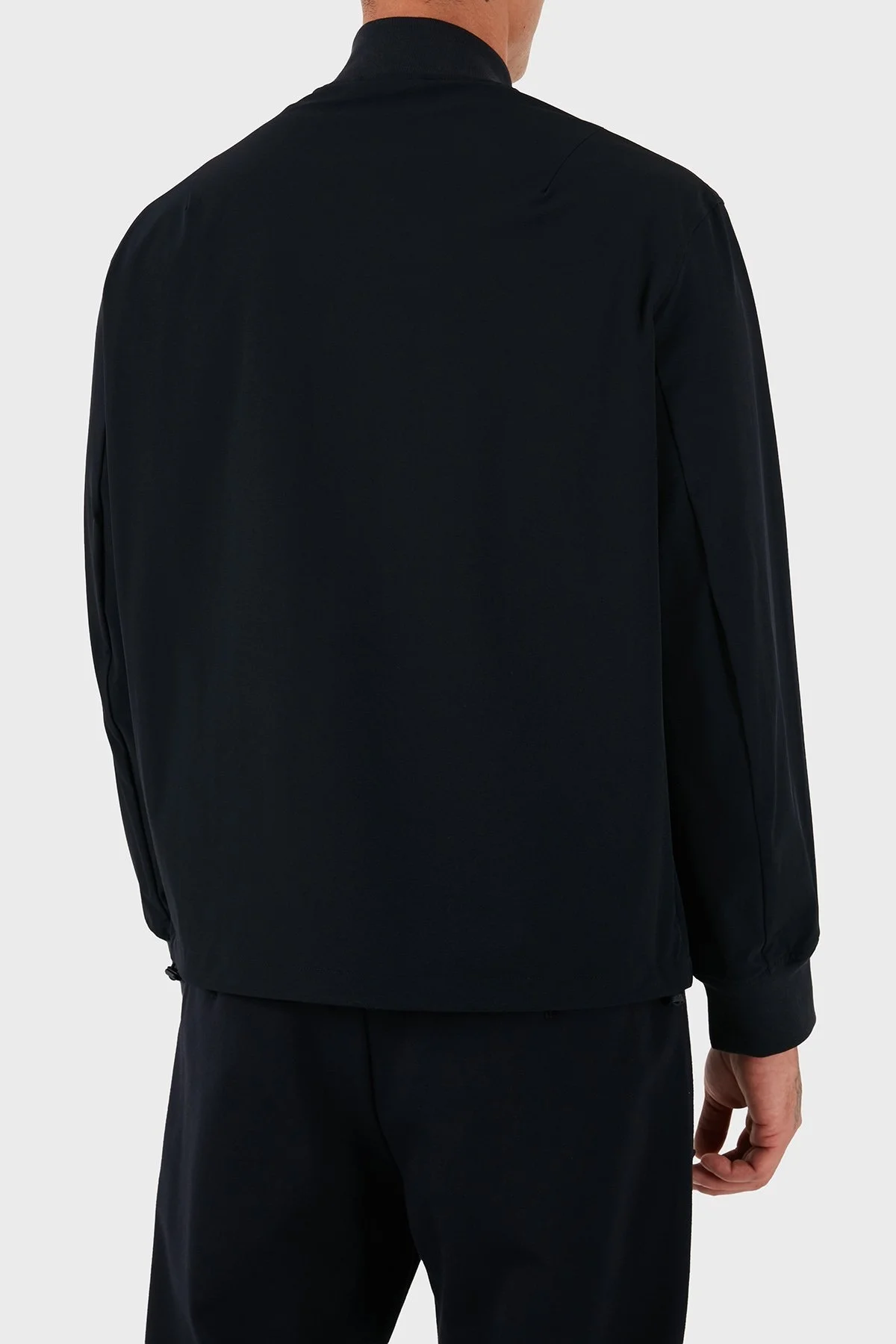 Armani Exchange Regular Fit Kolej Yaka Logolu Bomber Erkek Ceket XM001854 AF15604 UB101 LACİVERT - 3