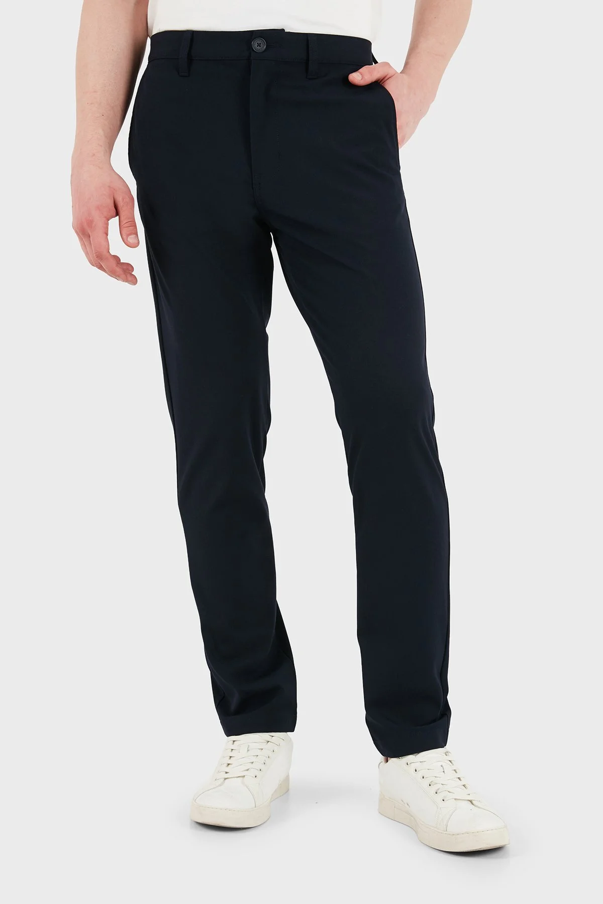 Armani Exchange Regular Fit Normal Bel Erkek Pantolon XM002877 AF25462 UB101 Lacivert - 4
