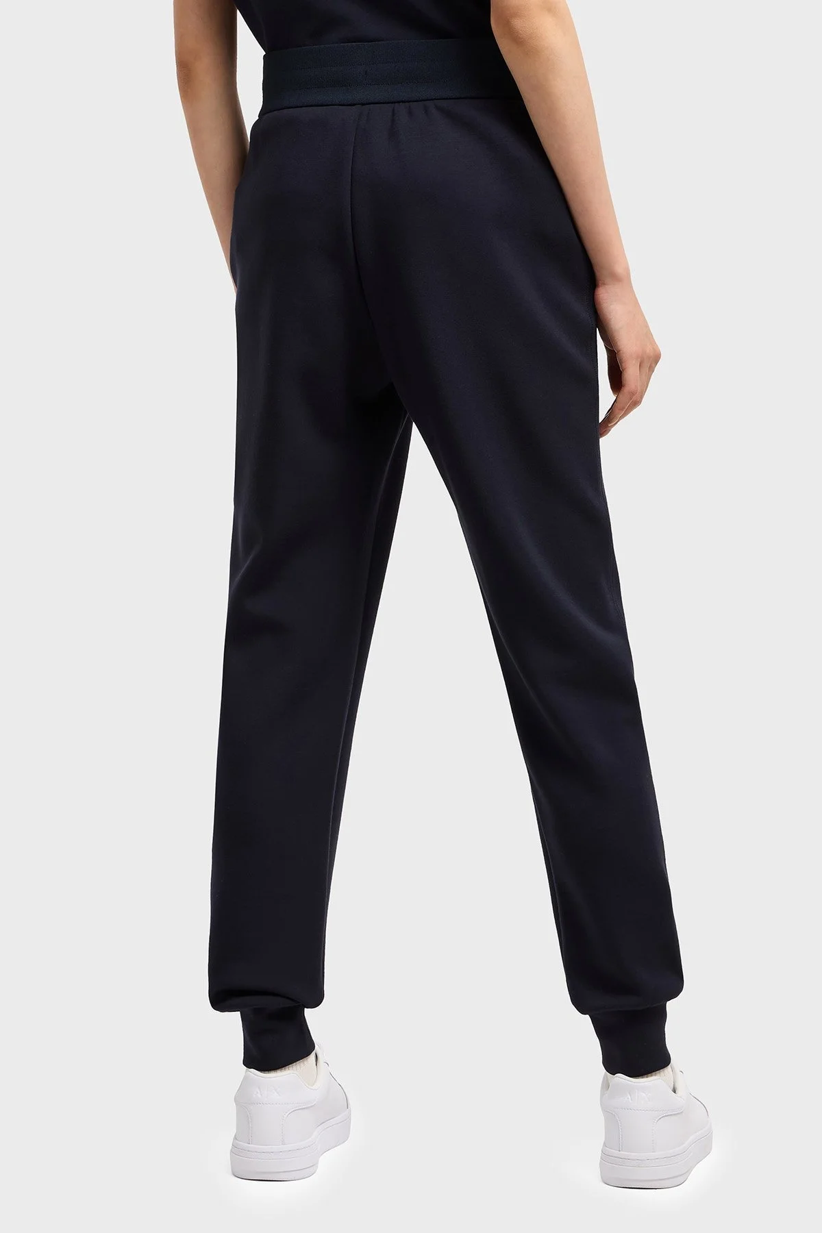 Armani Exchange Regular Fit Normal Bel Ribanalı Paça Jogger Bayan Pantolon XW000507 AF12819 UB100 LACİVERT - 8