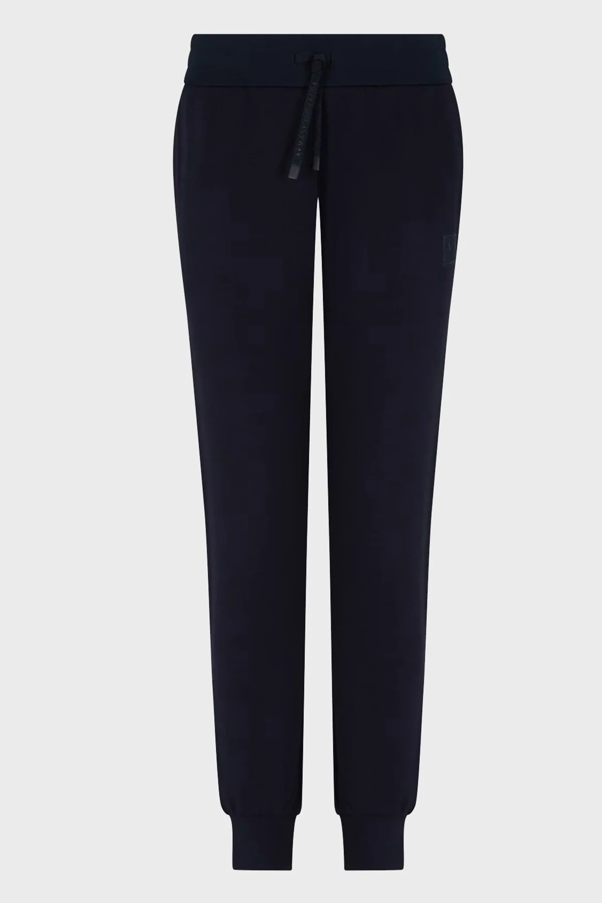 Armani Exchange Regular Fit Normal Bel Ribanalı Paça Jogger Bayan Pantolon XW000507 AF12819 UB100 LACİVERT - 10