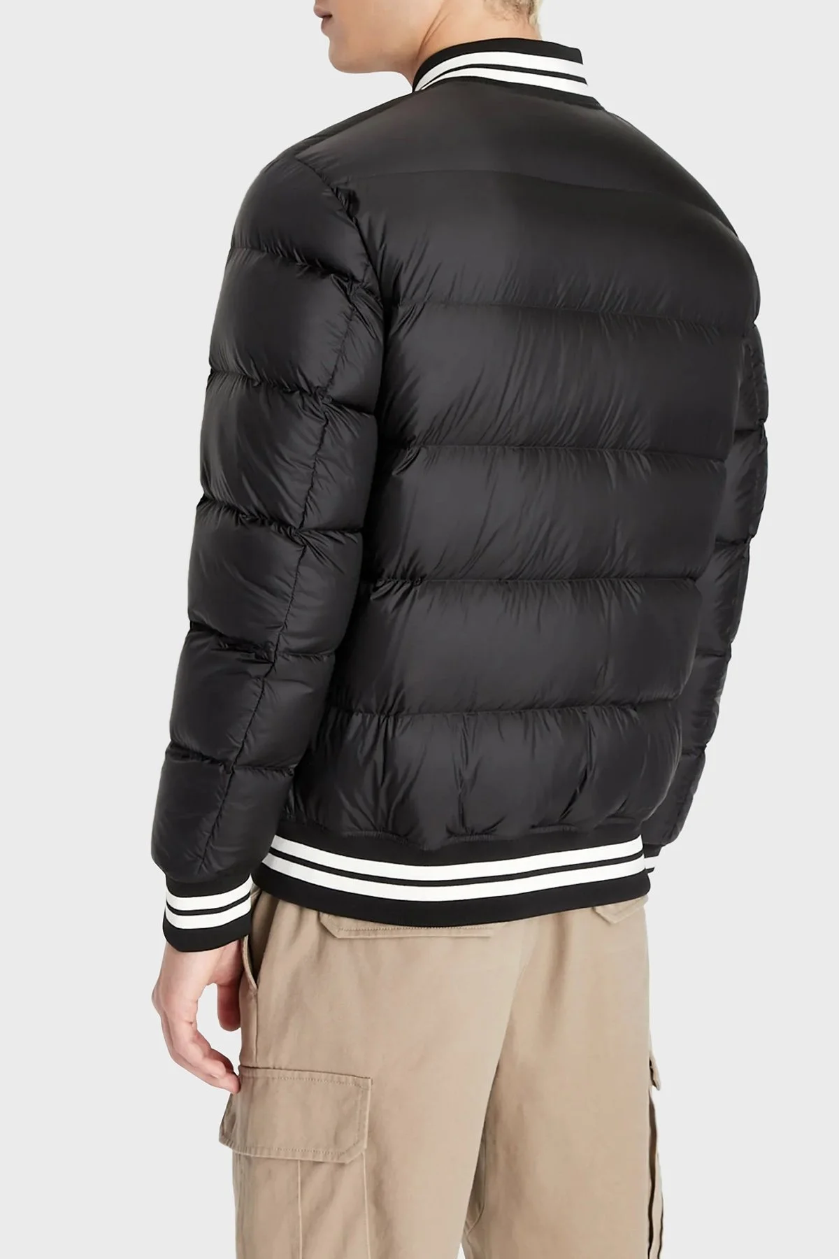 Armani Exchange Regular Fit Ördek Tüyü Dolgulu Şişme Erkek Mont 6LZBL8 ZNWRZ 1200 SİYAH - 5