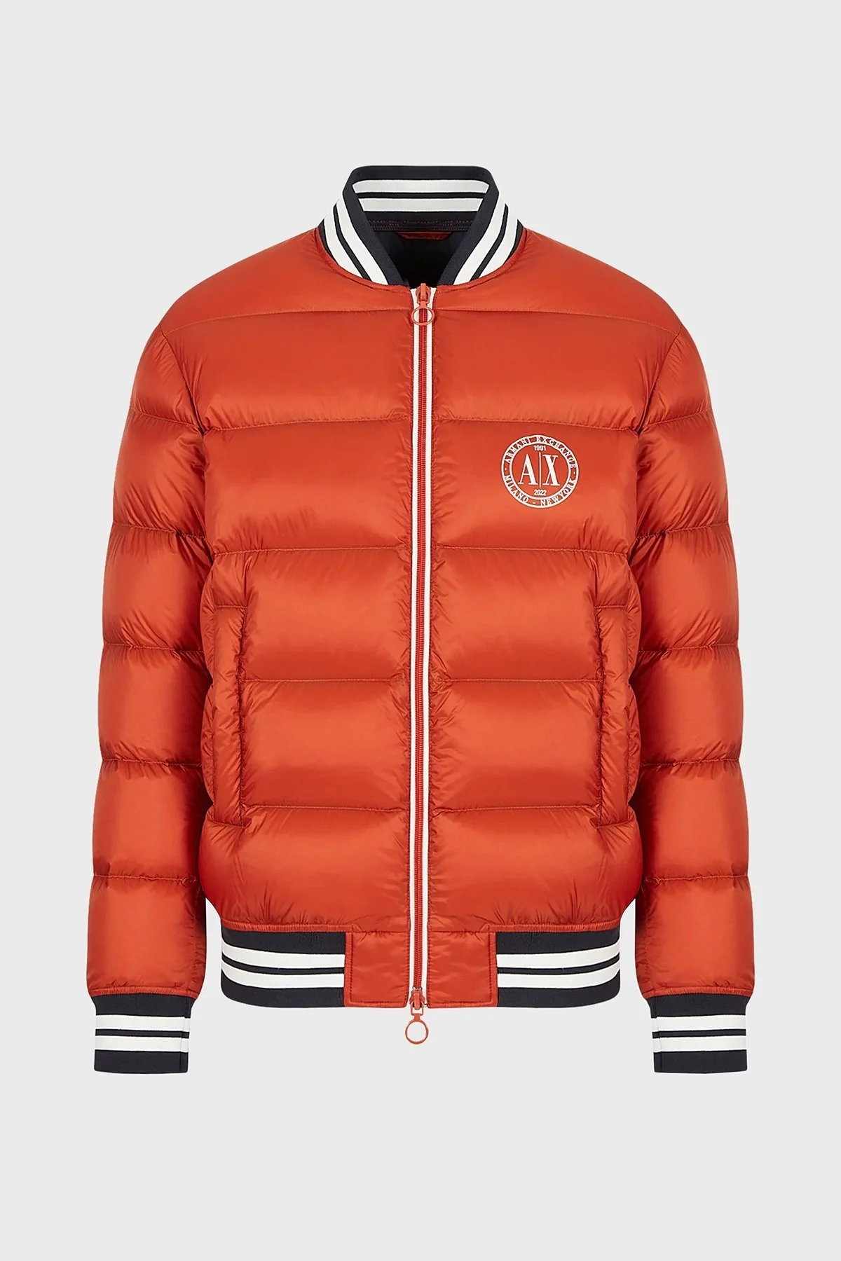 Armani Exchange Regular Fit Ördek Tüyü Dolgulu Şişme Erkek Mont 6LZBL8 ZNWRZ 1498 KİREMİT - 6