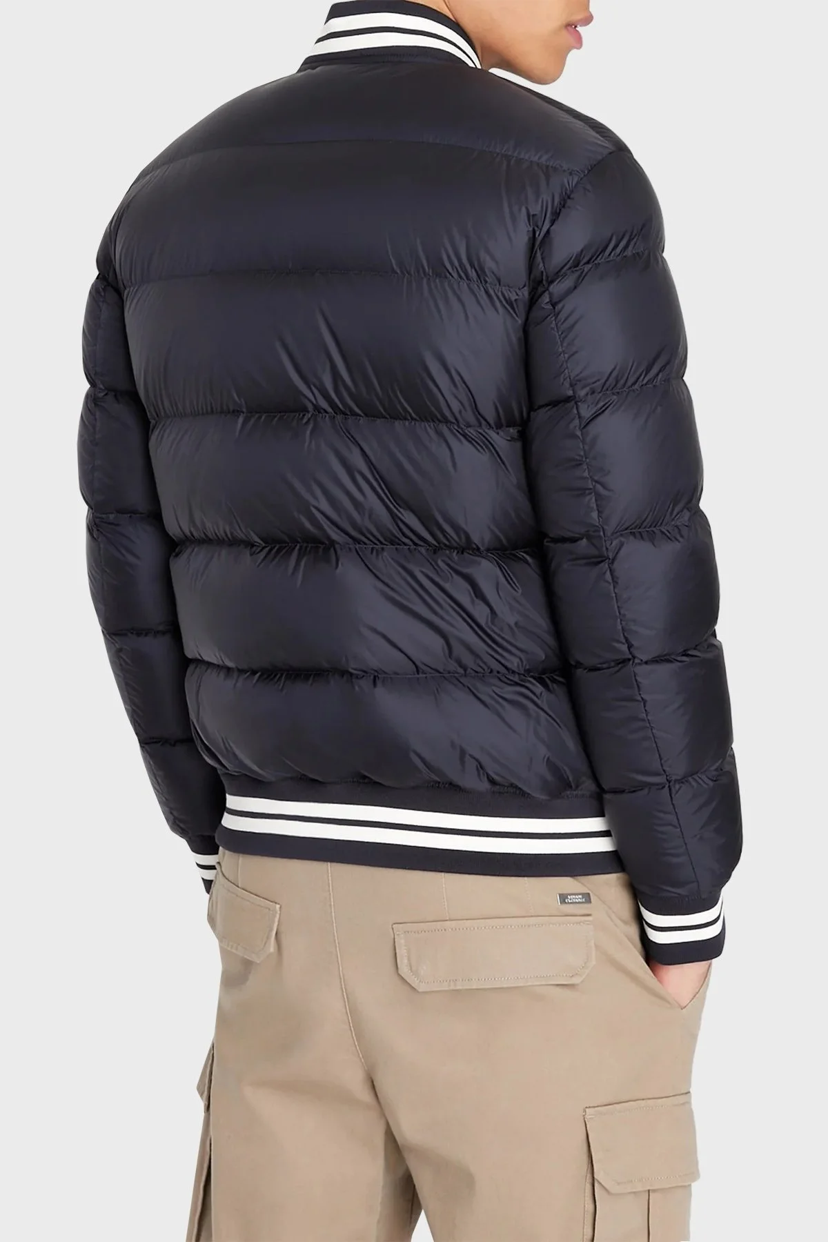 Armani Exchange Regular Fit Ördek Tüyü Dolgulu Şişme Erkek Mont 6LZBL8 ZNWRZ 1583 LACİVERT - 5