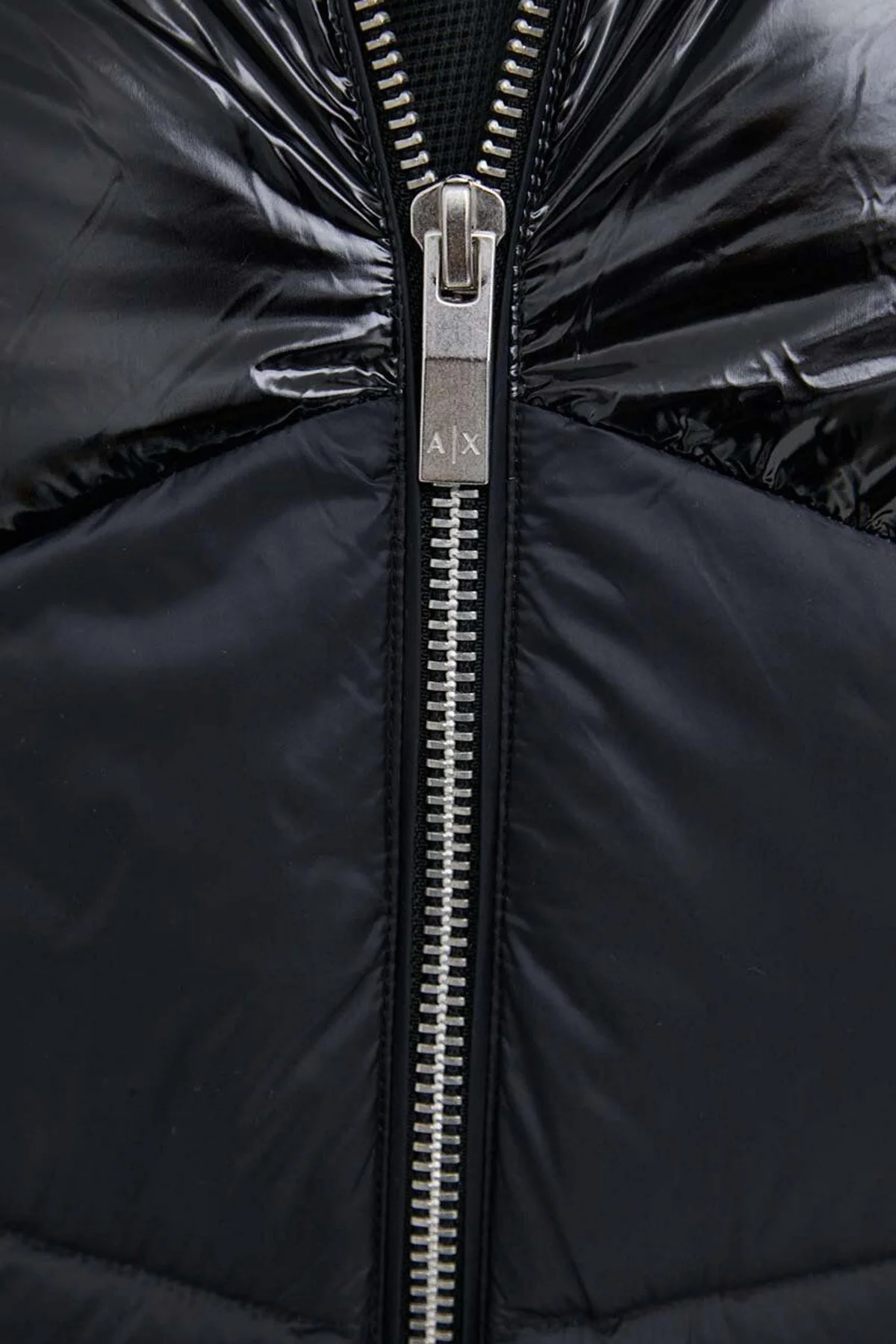 Armani Exchange Regular Fit Ördek Tüyü Dolgulu Şişme Erkek Mont 6RZBL4 ZN2RZ 1200 SİYAH - 7