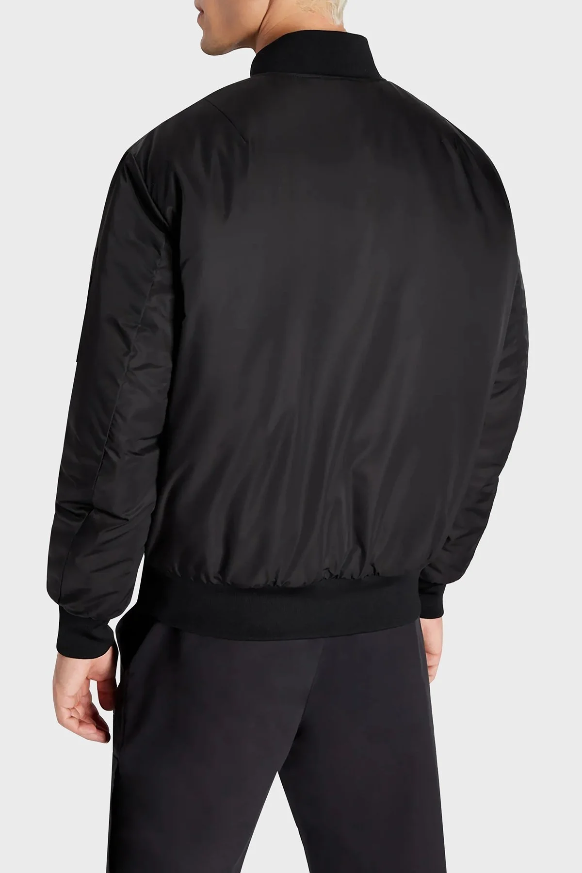 Armani Exchange Relaxed Fit Kolej Yaka Bomber Erkek Ceket 6RZB12 ZNJ7Z 1200 SİYAH - 2