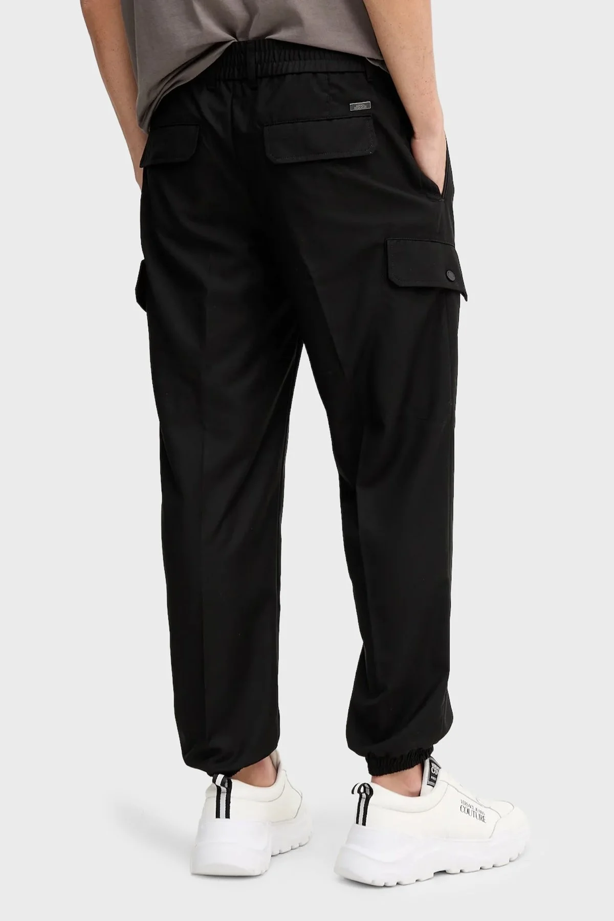 Armani Exchange Relaxed Fit Normal Bel Lastikli Paça Kargo Erkek Pantolon XM001208 AF12041 UC001 SİYAH - 3