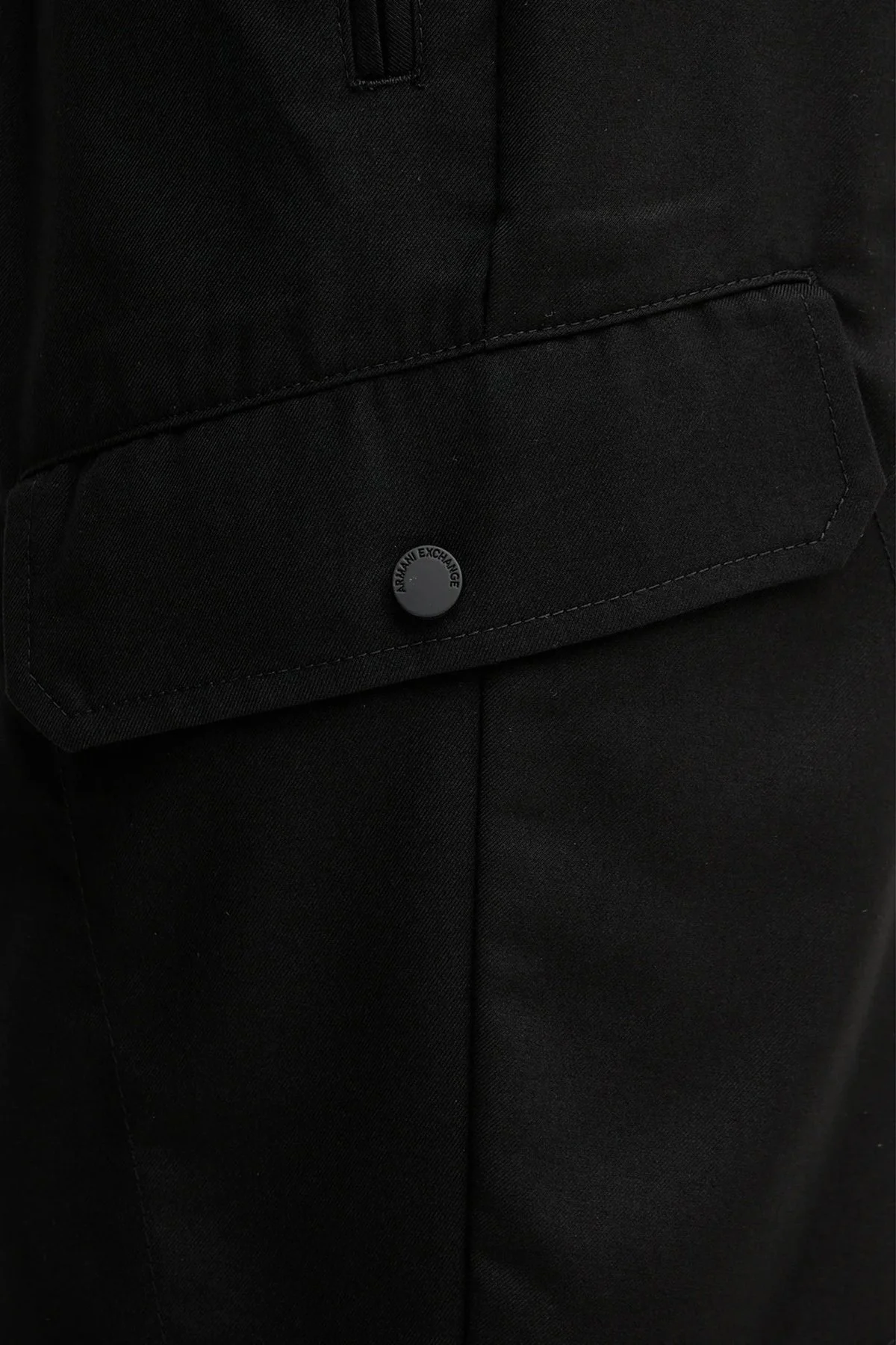 Armani Exchange Relaxed Fit Normal Bel Lastikli Paça Kargo Erkek Pantolon XM001208 AF12041 UC001 SİYAH - 5