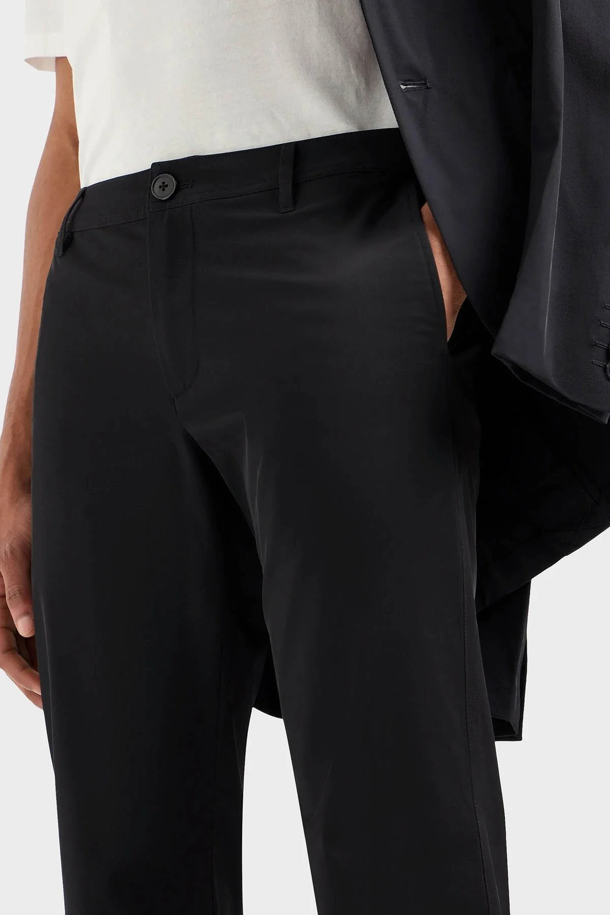 Armani Exchange Slim Fit Daralan Paça Klasik Erkek Pantolon 8NZP49 ZNYZZ 1200 SİYAH - 4