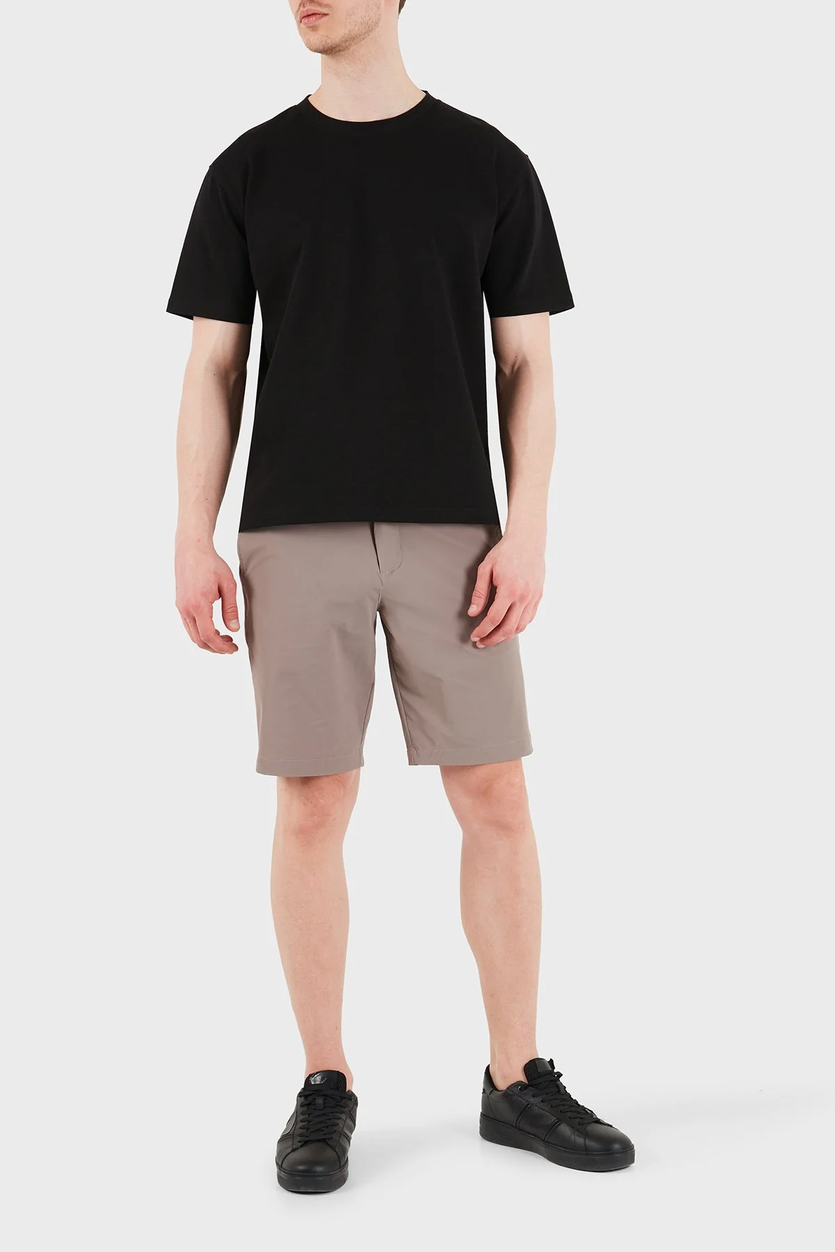 Armani Exchange Slim Fit Normal Bel Short Erkek Şort 8NZS49 ZNYZZ U6107 TOPRAK - 2