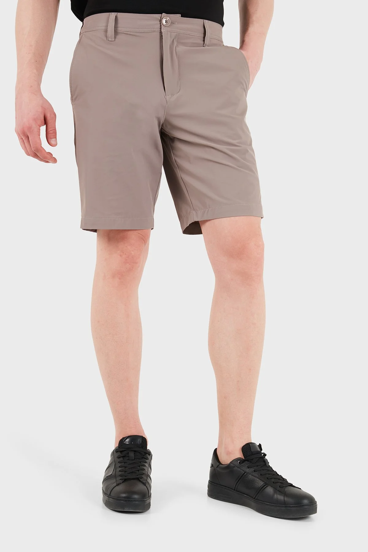 Armani Exchange Slim Fit Normal Bel Short Erkek Şort 8NZS49 ZNYZZ U6107 TOPRAK - 5