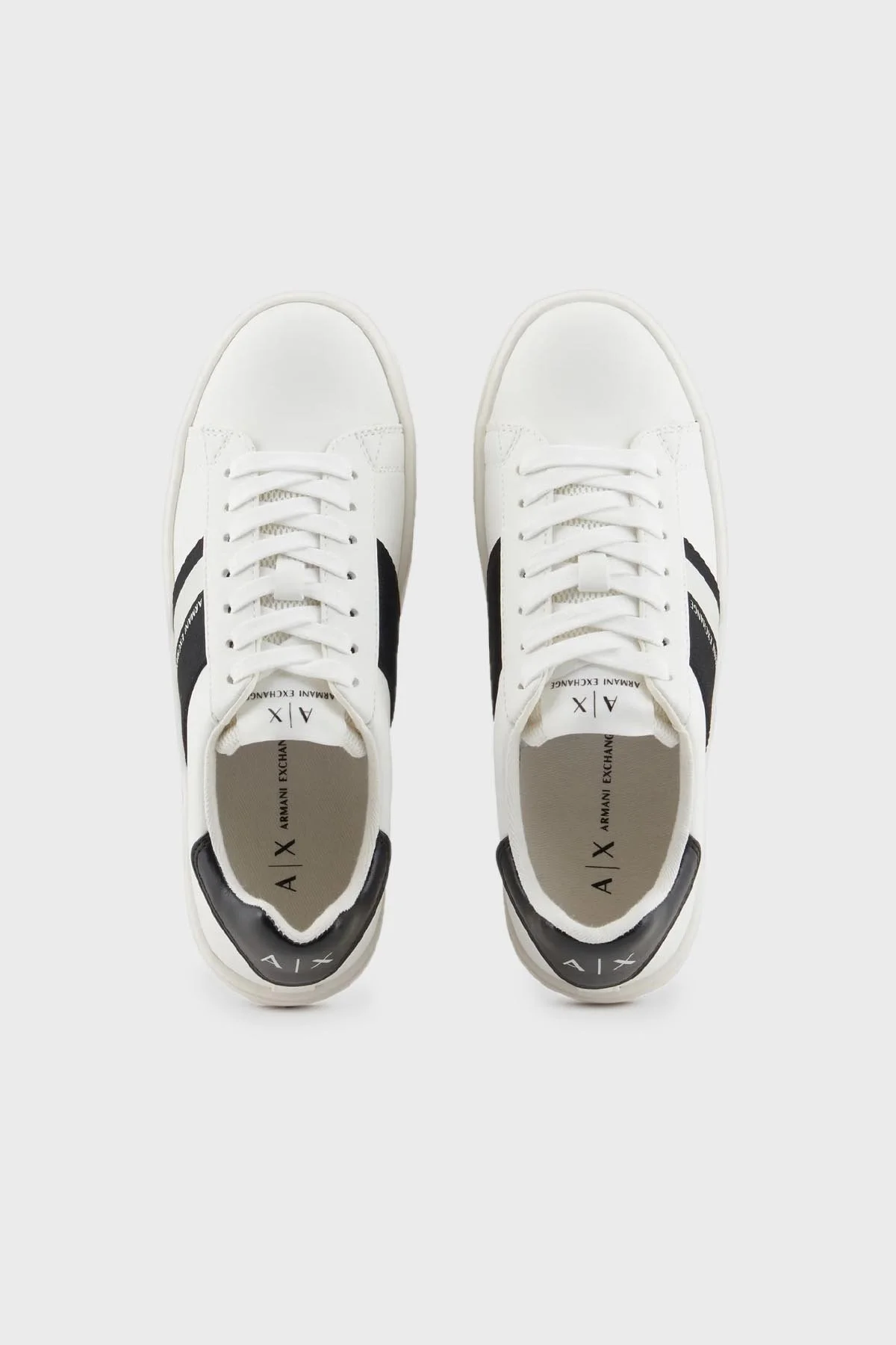 Armani Exchange Sneaker Bayan Ayakkabı XDX027 XV791 N480 BEYAZ-SİYAH - 3