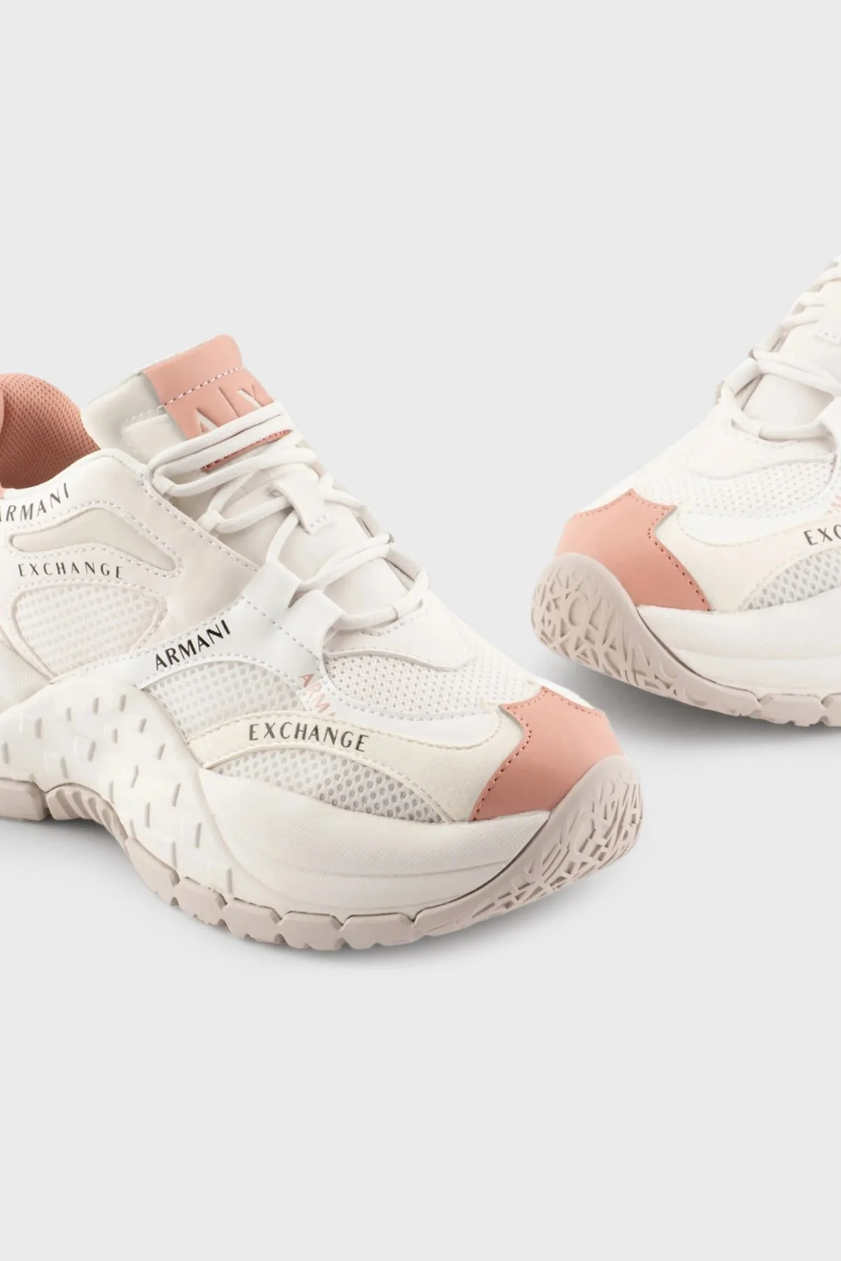 Armani Exchange Sneaker Bayan Ayakkabı XDX120 XV708 S619 BEYAZ - 4