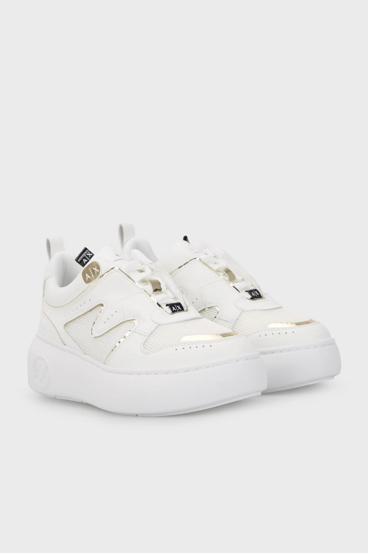 Armani Exchange Sneaker Bayan Ayakkabı XDX124 XV713 K659 BEYAZ - 3