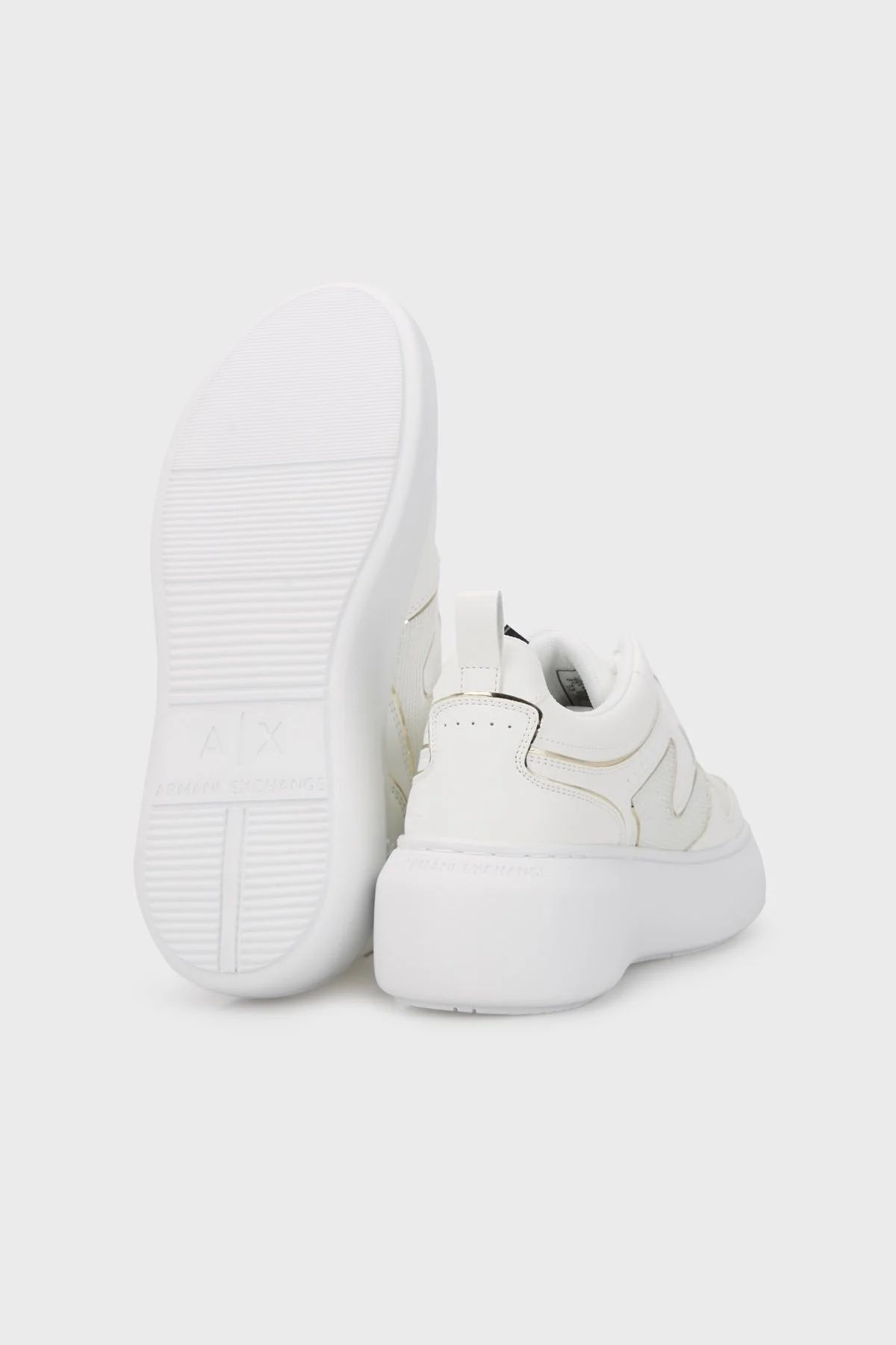 Armani Exchange Sneaker Bayan Ayakkabı XDX124 XV713 K659 BEYAZ - 4