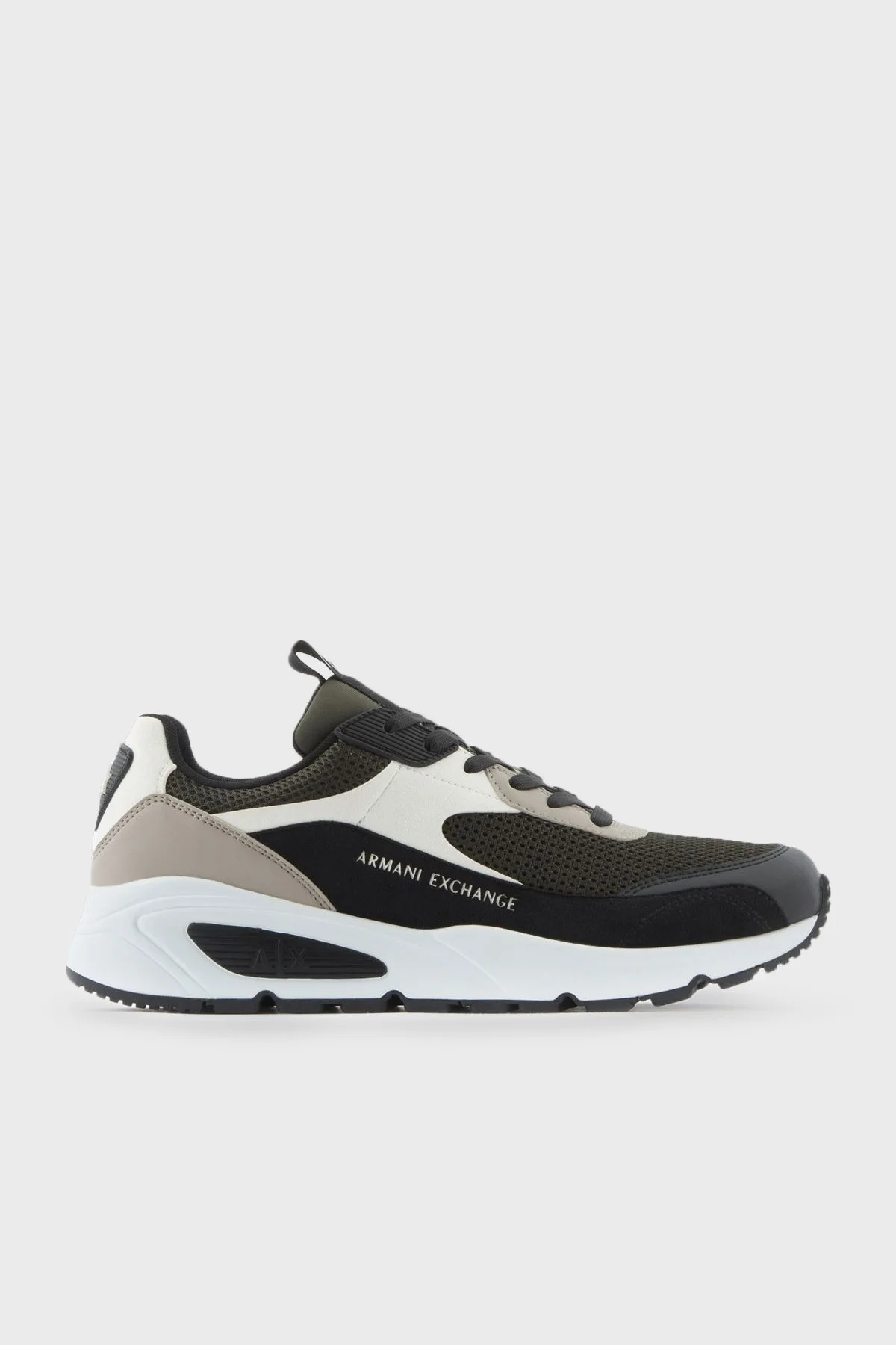 Armani Exchange Sneaker Erkek Ayakkabı XUX121 XV540 M218 HAKİ-BEYAZ - 1