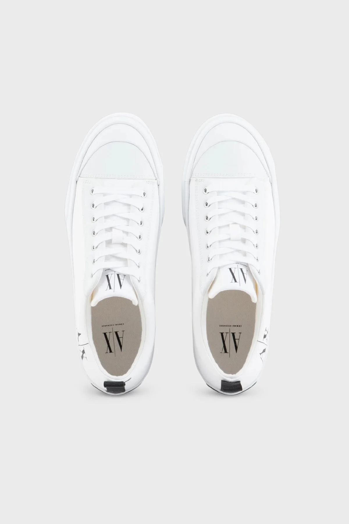 Armani Exchange Sneaker Erkek Ayakkabı XUX140 XV591 T684 BEYAZ - 3
