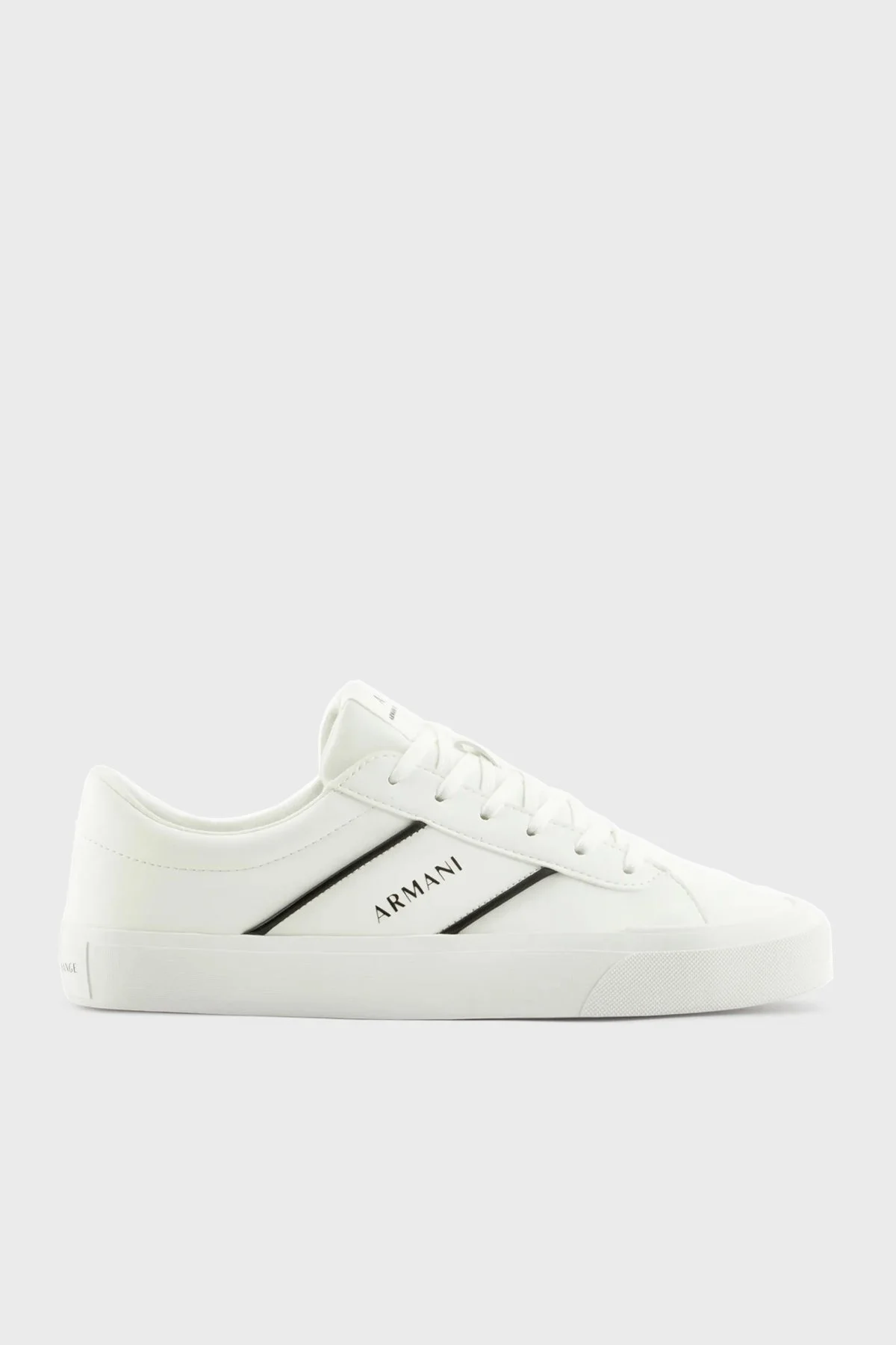 Armani Exchange Sneaker Erkek Ayakkabı XUX165 XV758 K488 BEYAZ-SİYAH - 1