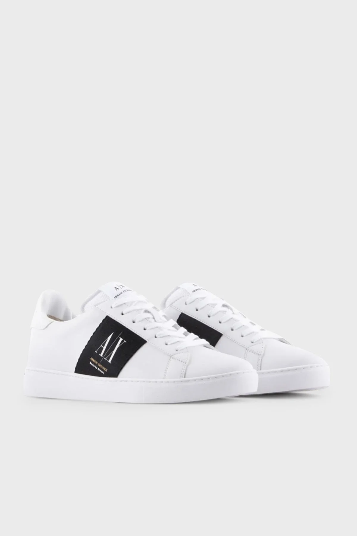Armani Exchange Sneaker Erkek Ayakkabı XUX173 XV666 S588 BEYAZ - 2