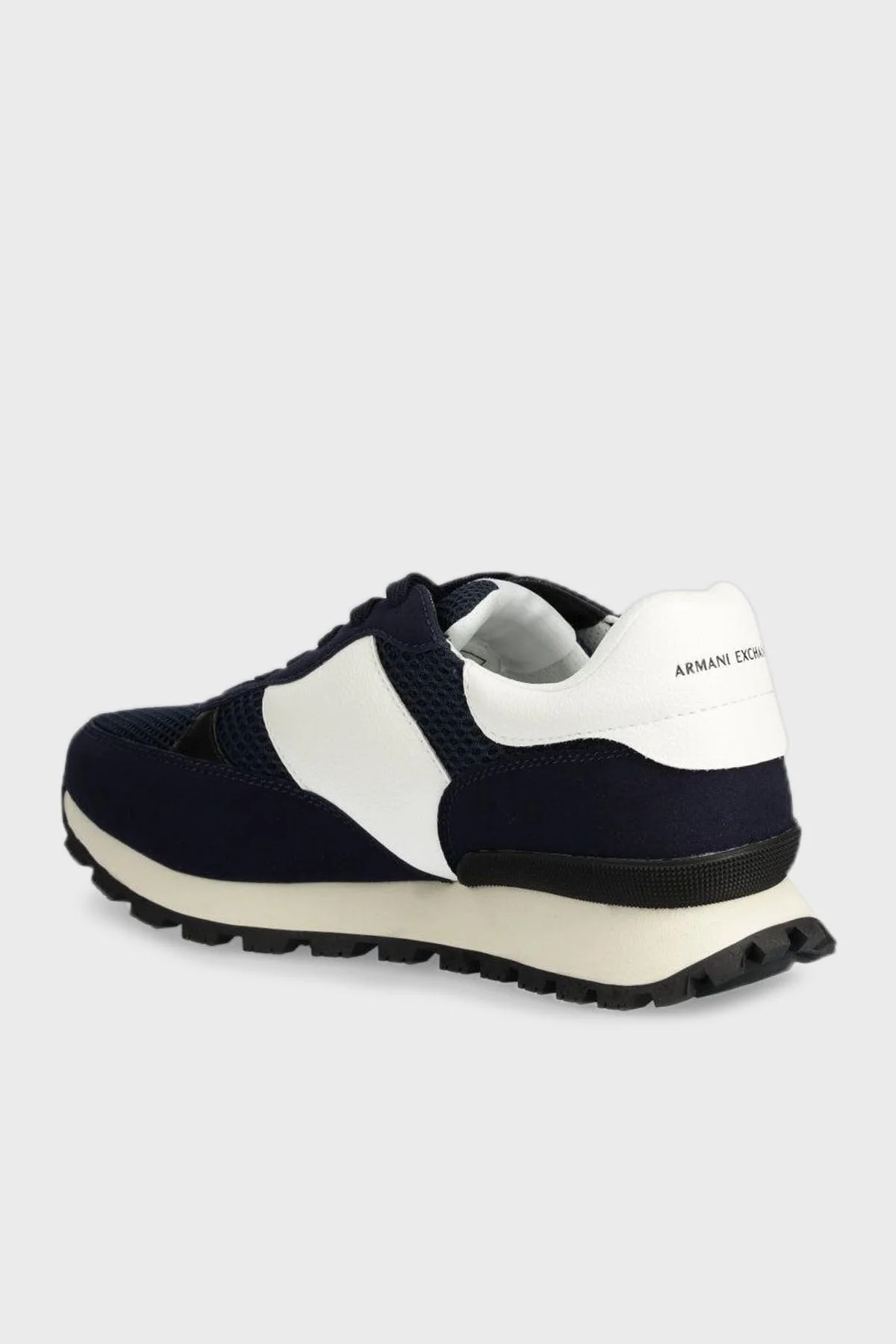 Armani Exchange Sneaker Erkek Ayakkabı XUX181 XV807 K568 LACİVERT-BEYAZ - 3