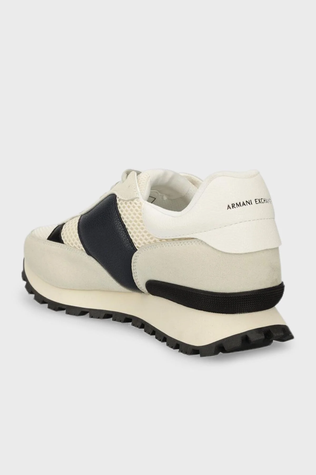 Armani Exchange Sneaker Erkek Ayakkabı XUX181 XV807 S054 BEJ-BEYAZ - 3