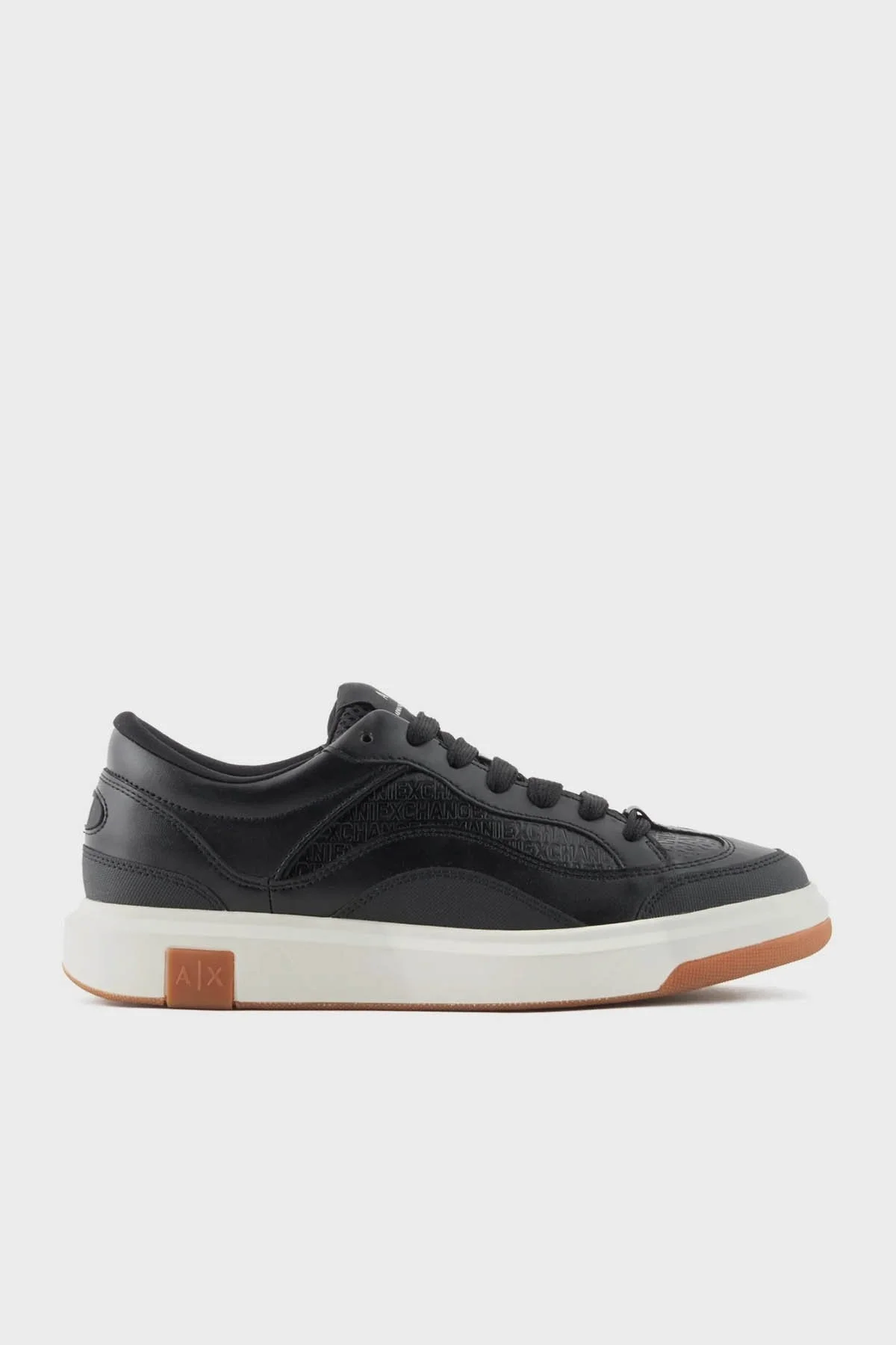 Armani Exchange Sneaker Erkek Ayakkabı XUX193 XV792 K001 SİYAH - 1