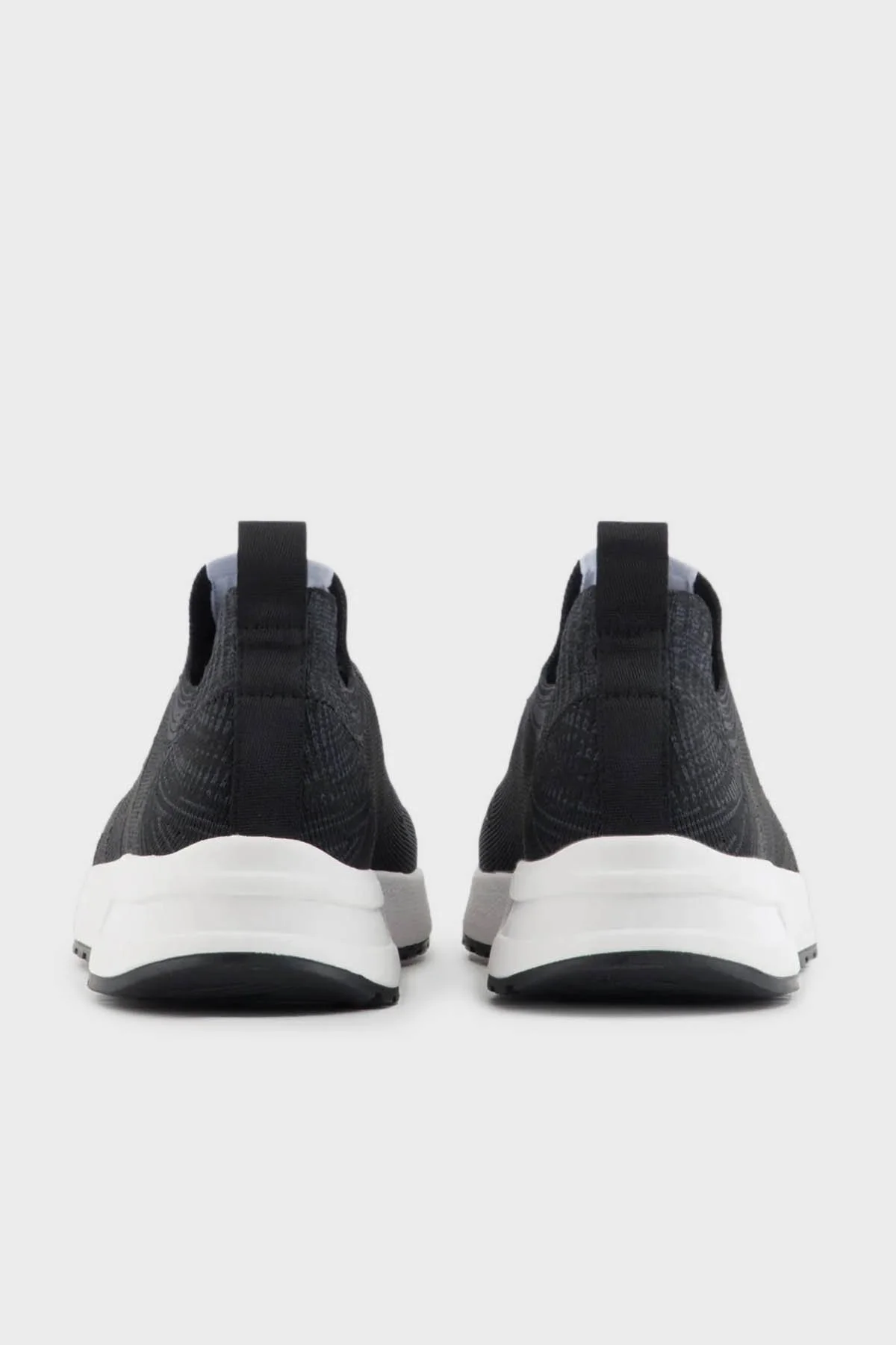 Armani Exchange Sneaker Erkek Ayakkabı XUX207 XV810 S279 SİYAH-GRİ - 4