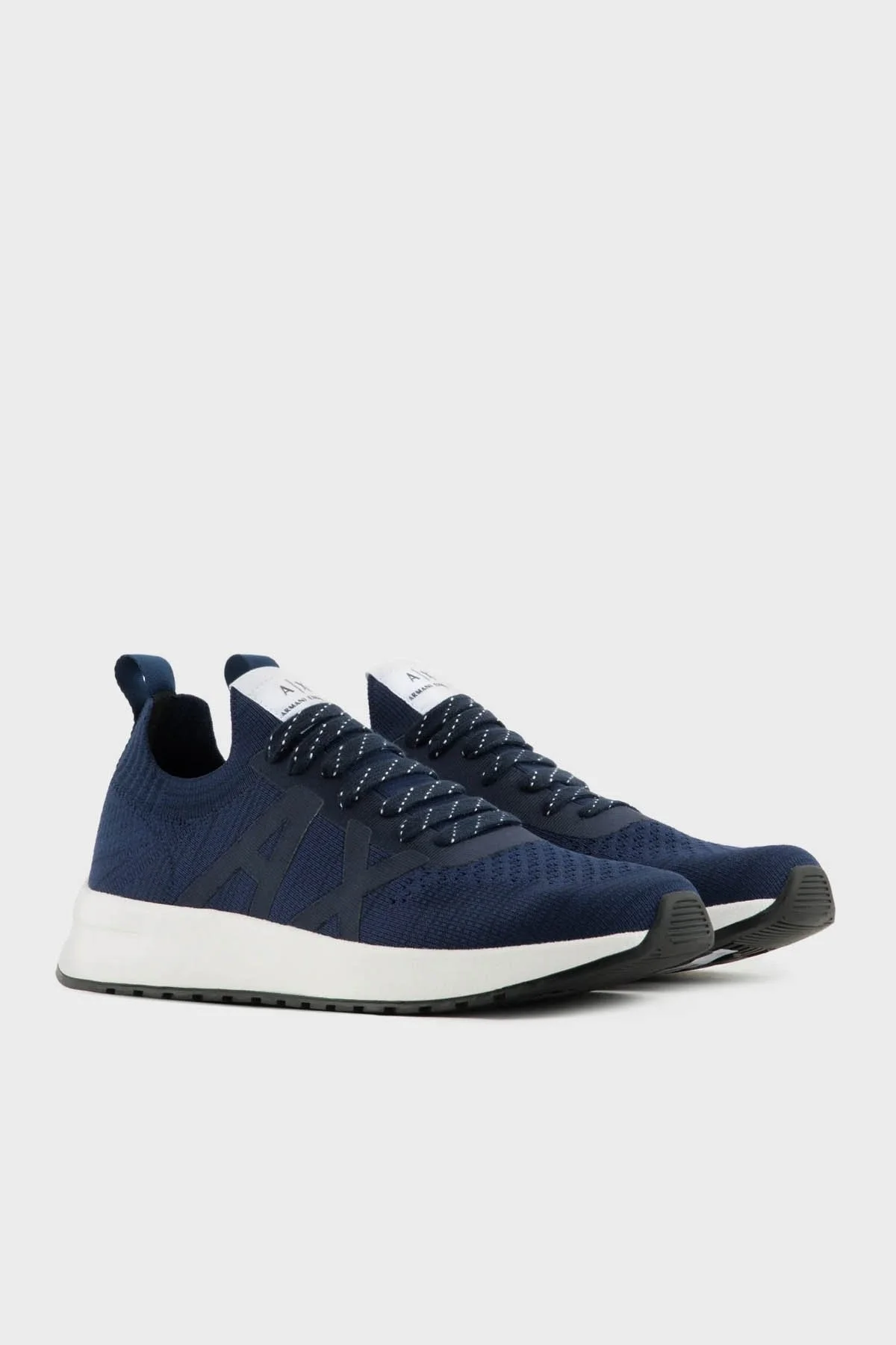 Armani Exchange Sneaker Erkek Ayakkabı XUX207 XV810 T711 LACİVERT - 2