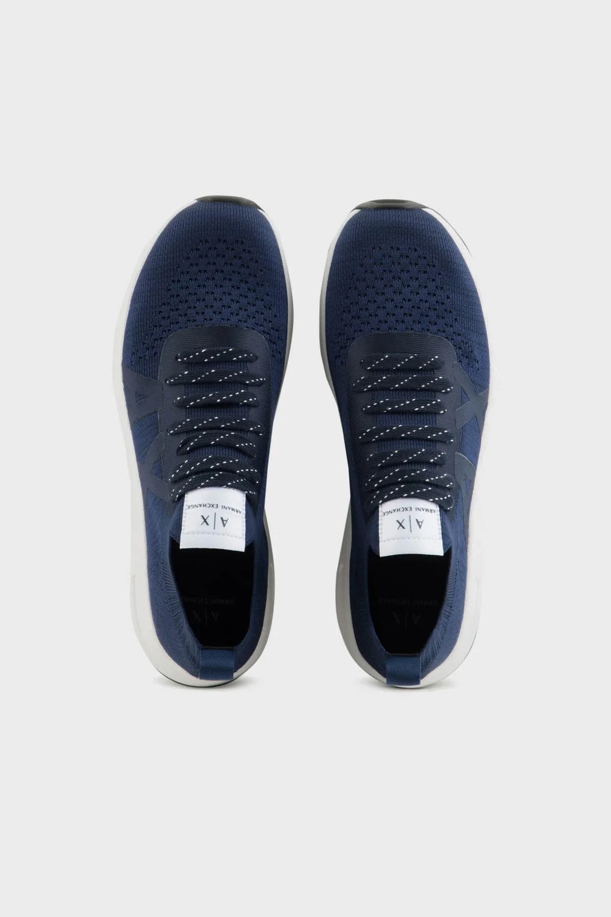Armani Exchange Sneaker Erkek Ayakkabı XUX207 XV810 T711 LACİVERT - 3