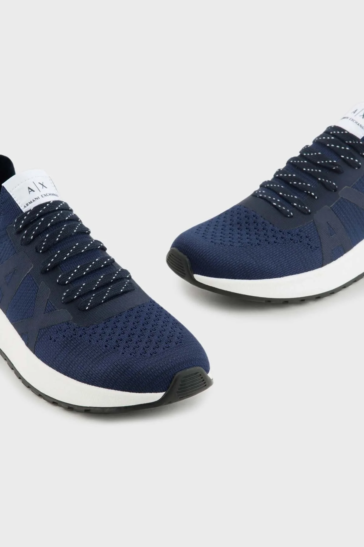 Armani Exchange Sneaker Erkek Ayakkabı XUX207 XV810 T711 LACİVERT - 5