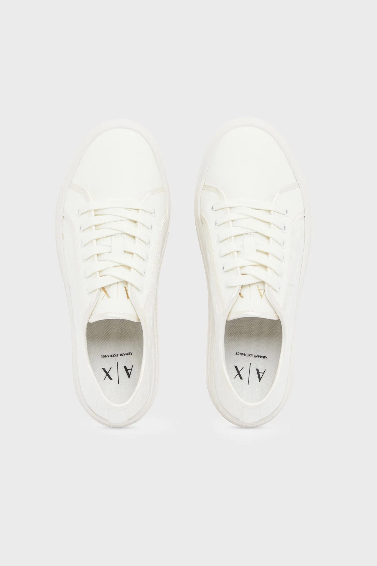 Armani Exchange Sneaker Kadın Ayakkabı XW003070 AF27080 U0011 Beyaz - 4