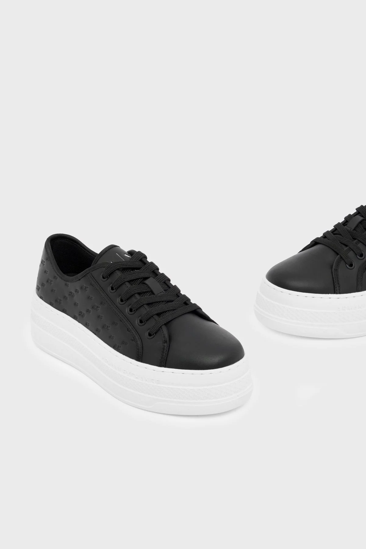 Armani Exchange Sneaker Kadın Ayakkabı XW003070 AF27080 UC001 Siyah - 5