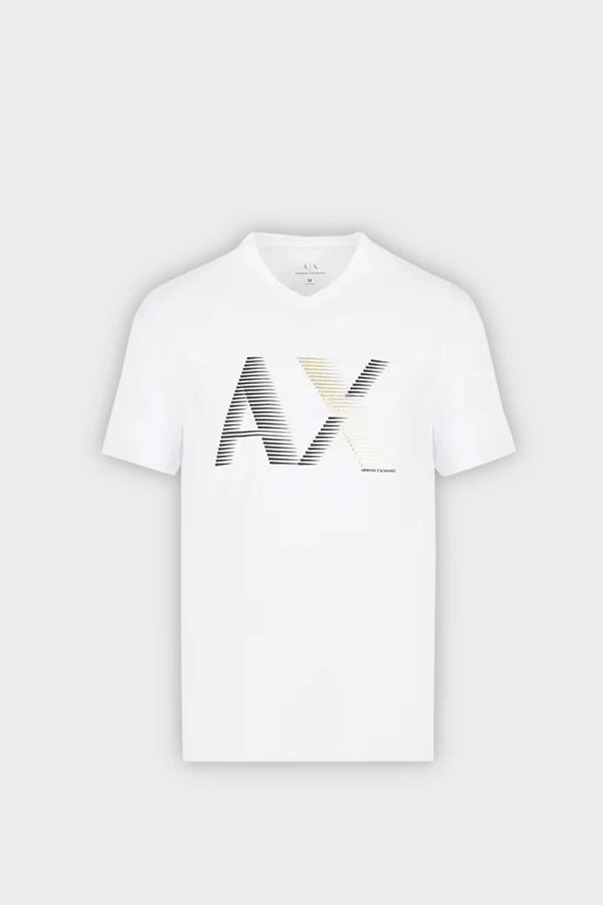 Armani Exchange Streç Jarse Pamuklu Bisiklet Yaka Regular Fit Erkek T Shirt 3RZTHB ZJBYZ 1100 BEYAZ - 4