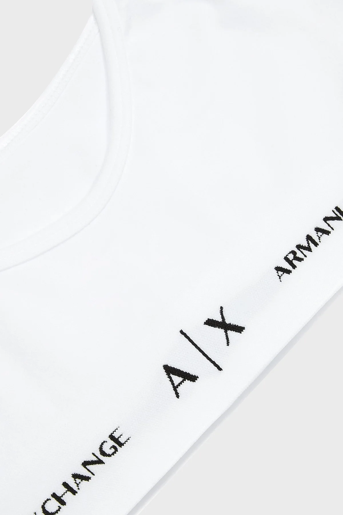 Armani Exchange Streç Logolu Bralet Kadın Sütyen 947022 3F506 00010 BEYAZ - 4