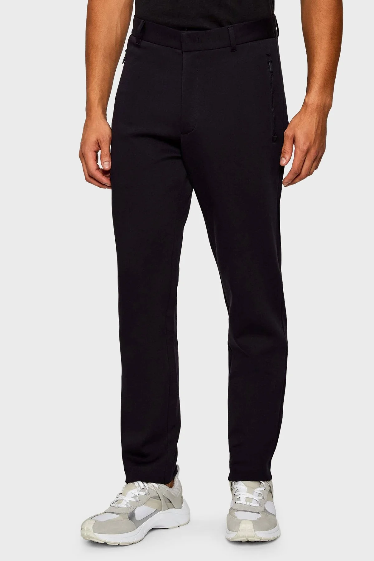 Armani Exchange Streç Pamuklu Regular Fit Orta Bel Düz Paça Erkek Pantolon XM001302 AF10818 UB101 LACİVERT - 4