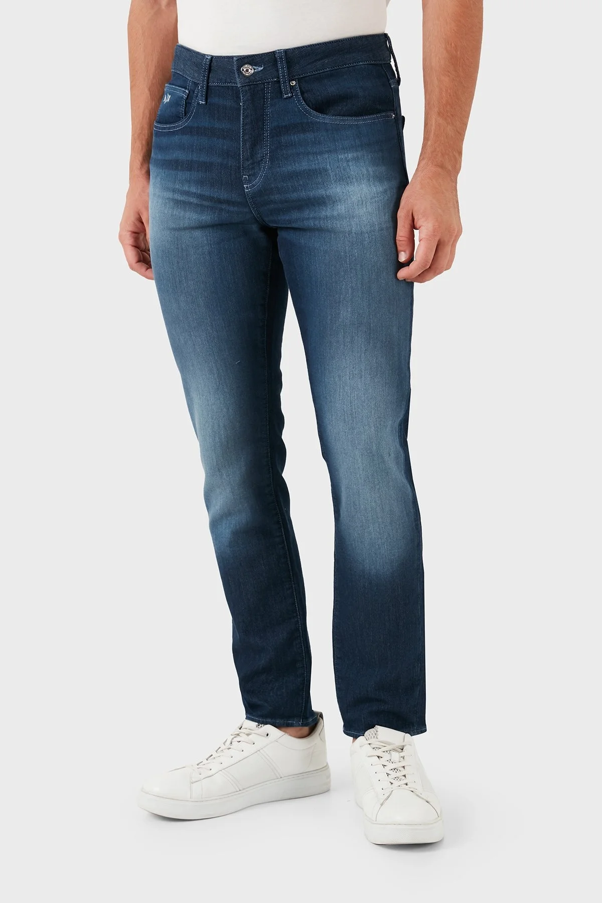 Armani Exchange Streç Pamuklu Slim Fit Jeans Erkek Kot Pantolon 6DZJ14 Z1TTZ 25EX LACİVERT - 7