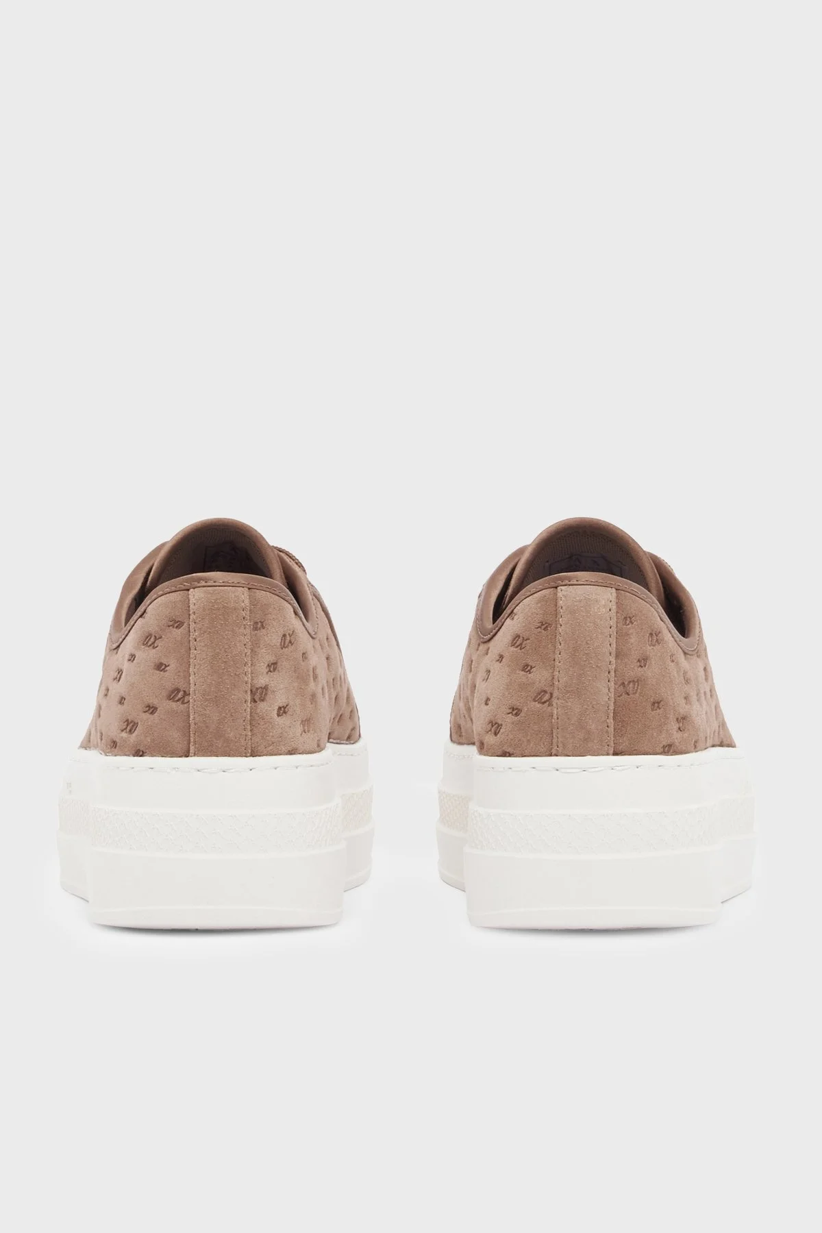 Armani Exchange Süet Sneaker Kadın Ayakkabı XW003070 AF27079 U6120 Vizon - 5