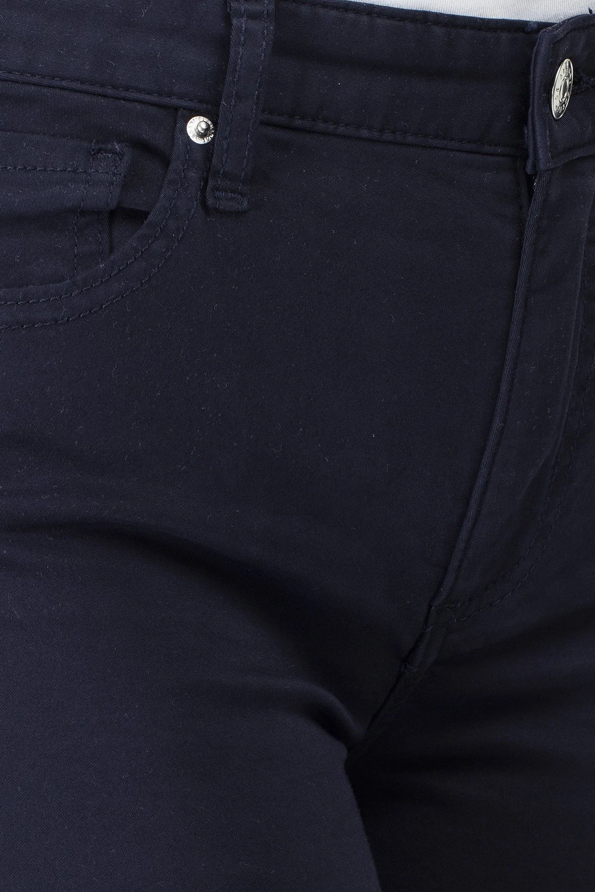 Armani Exchange Super Skinny Fit J10 Jeans Bayan Kot Pantolon 3HYJ10 YNSSZ 1593 LACİVERT - 7