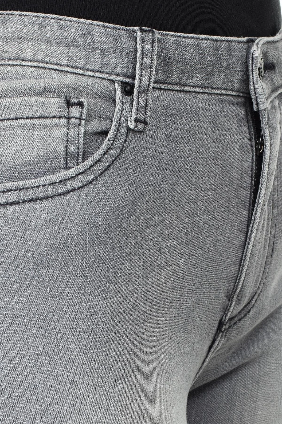 Armani Exchange Super Skinny Fit J10 Jeans Bayan Pamuklu Pantolon 3HYJ10 Y2NJZ 0903 GRİ - 7