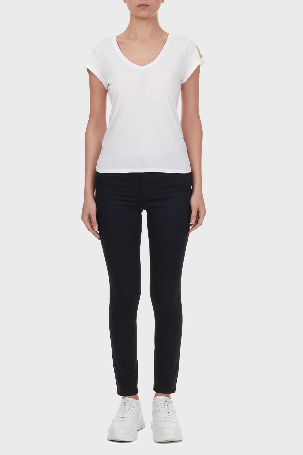 Armani Exchange Süper Skinny Fit J69 Jeans Bayan Kot Pantolon 6HYJ69 Y2QMZ 0204 SİYAH - 1