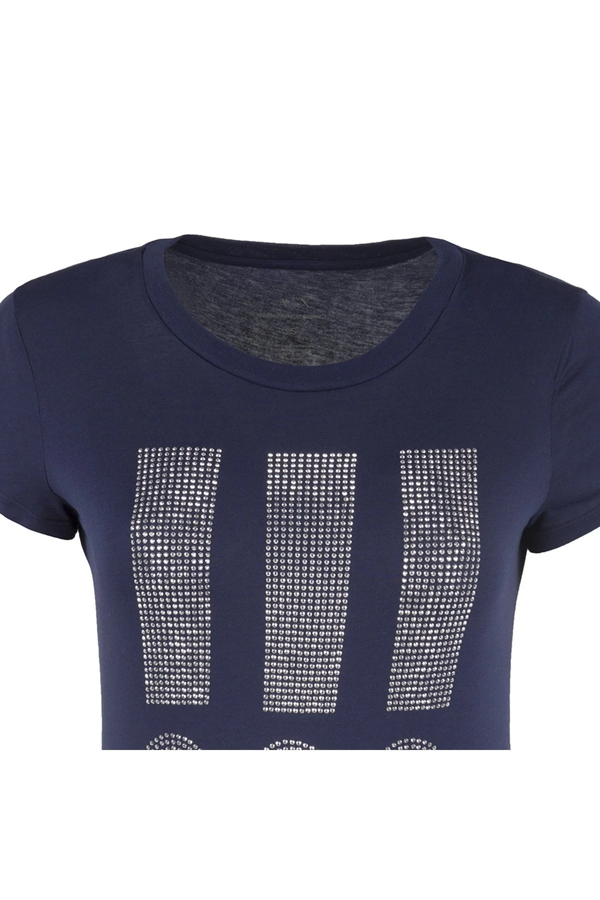 ARMANI EXCHANGE T SHIRT Bayan T Shirt 6ZYTBE YJA8Z 1554 LACİVERT - 3